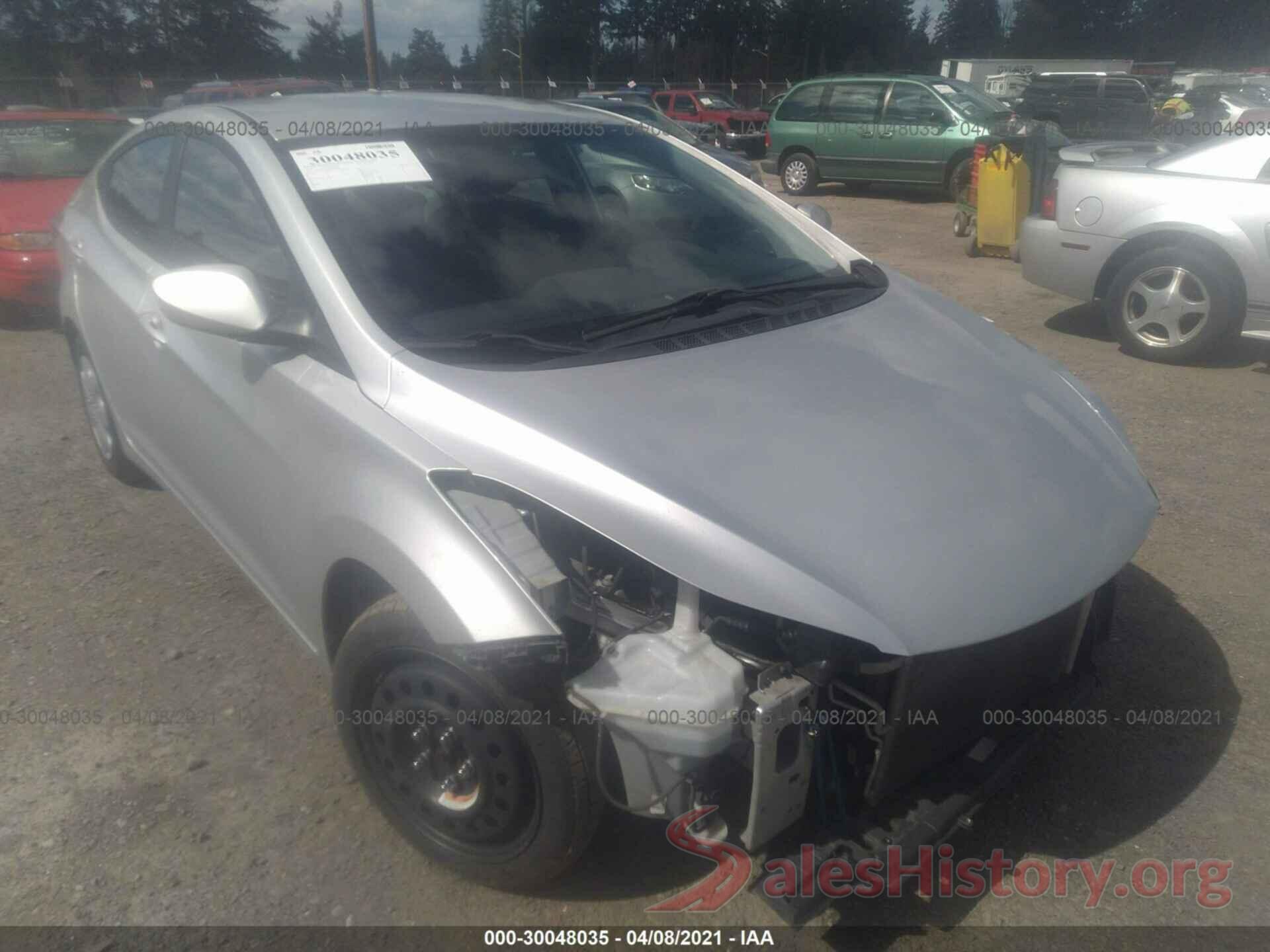 5NPDH4AE0GH686856 2016 HYUNDAI ELANTRA