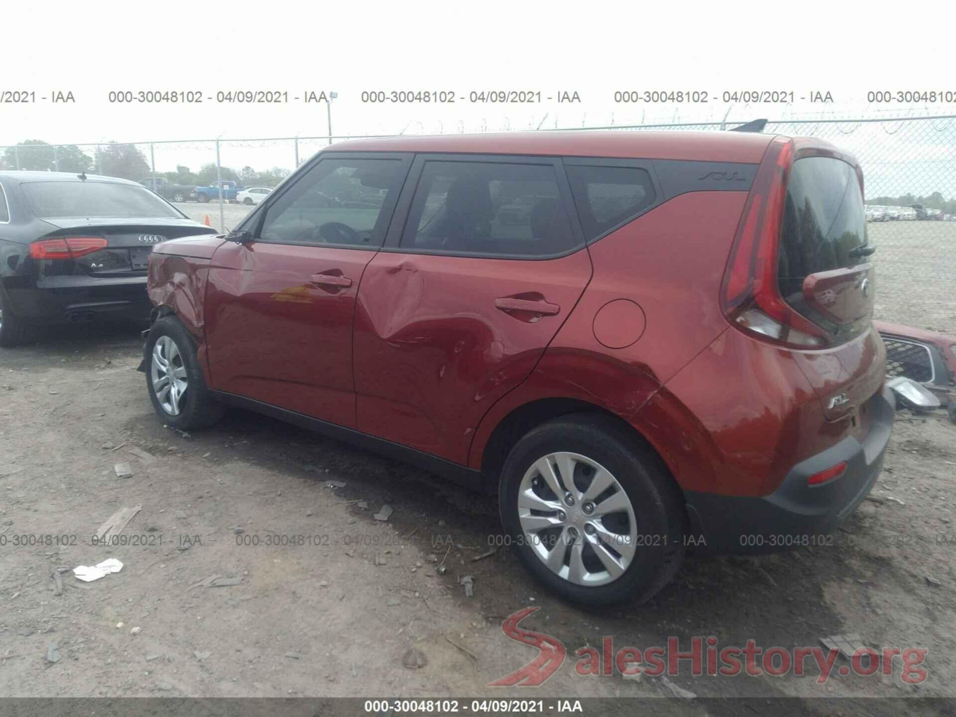 KNDJ23AU3L7107508 2020 KIA SOUL