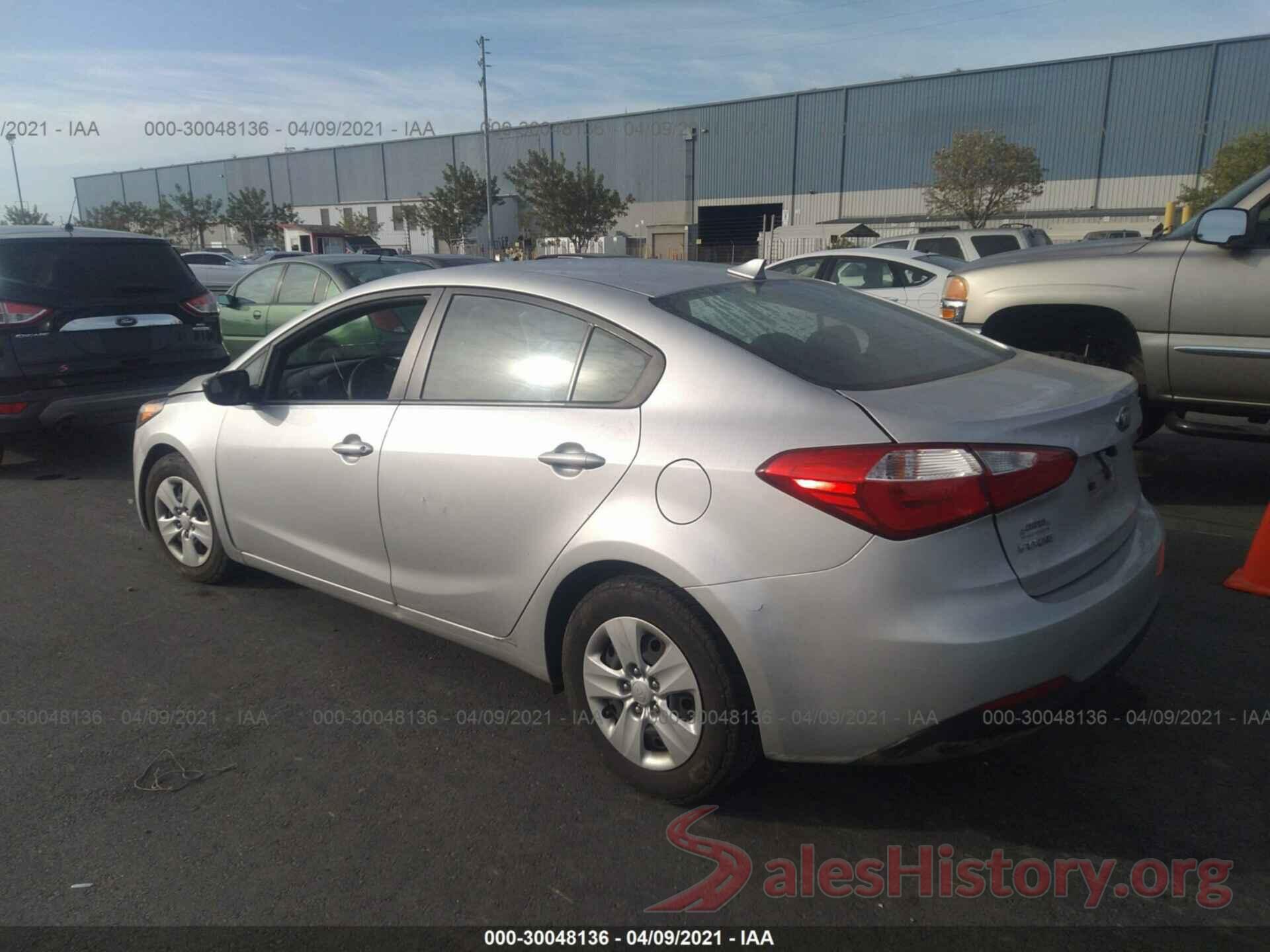 KNAFK4A68G5446115 2016 KIA FORTE