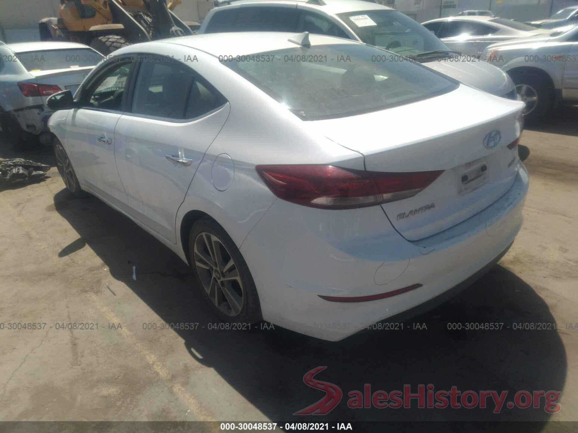 5NPD84LF6HH022259 2017 HYUNDAI ELANTRA