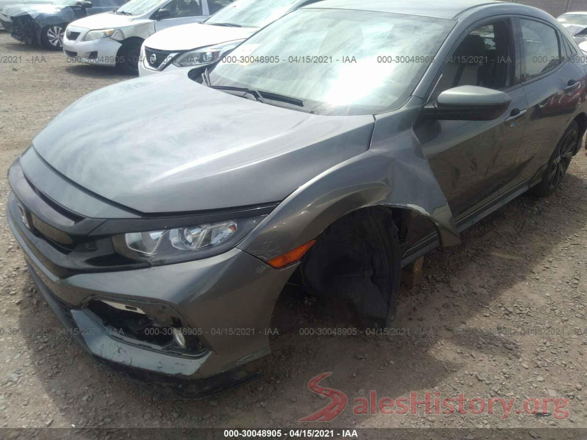 SHHFK7H49HU429282 2017 HONDA CIVIC HATCHBACK