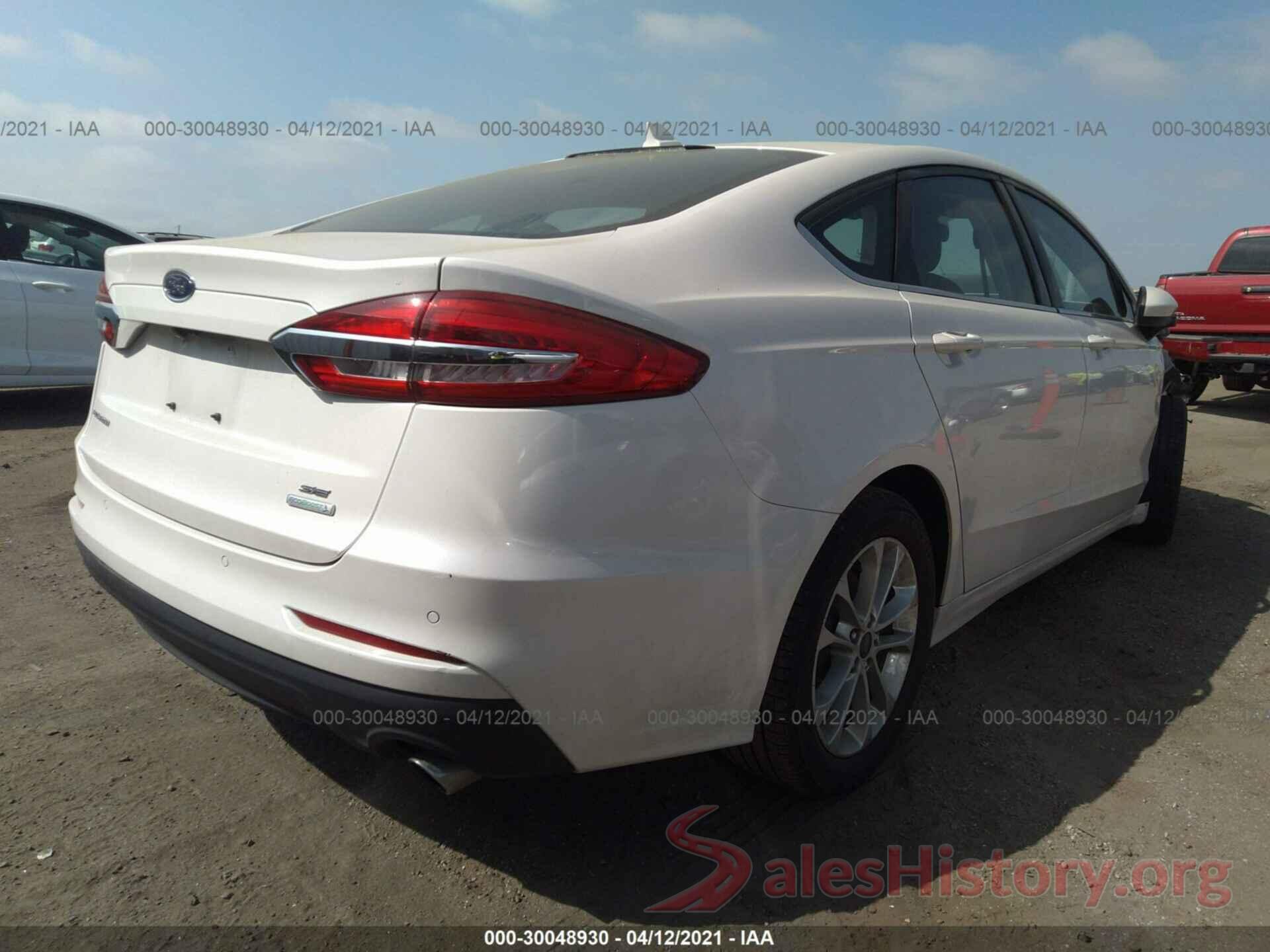 3FA6P0HDXKR284260 2019 FORD FUSION