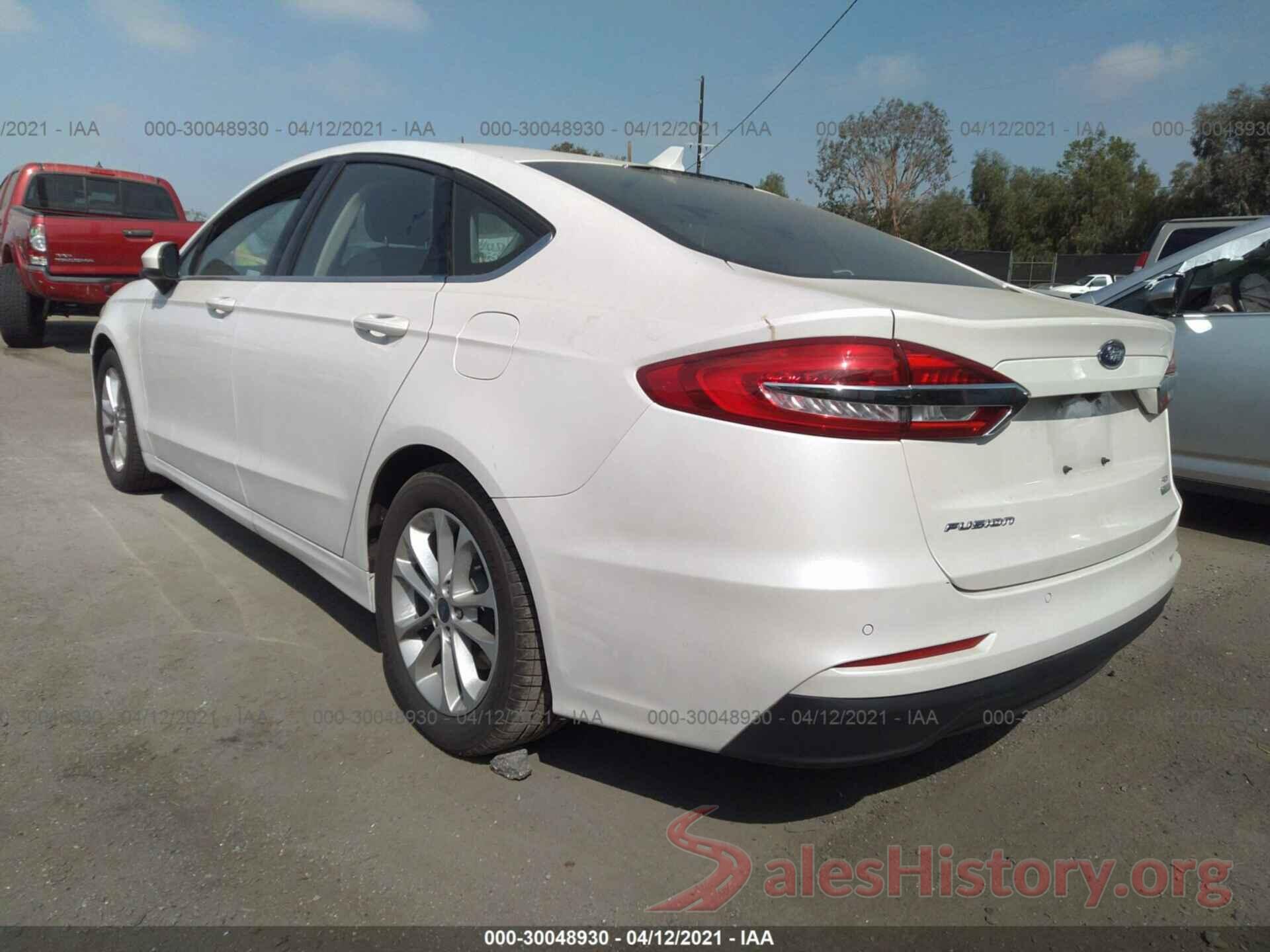 3FA6P0HDXKR284260 2019 FORD FUSION