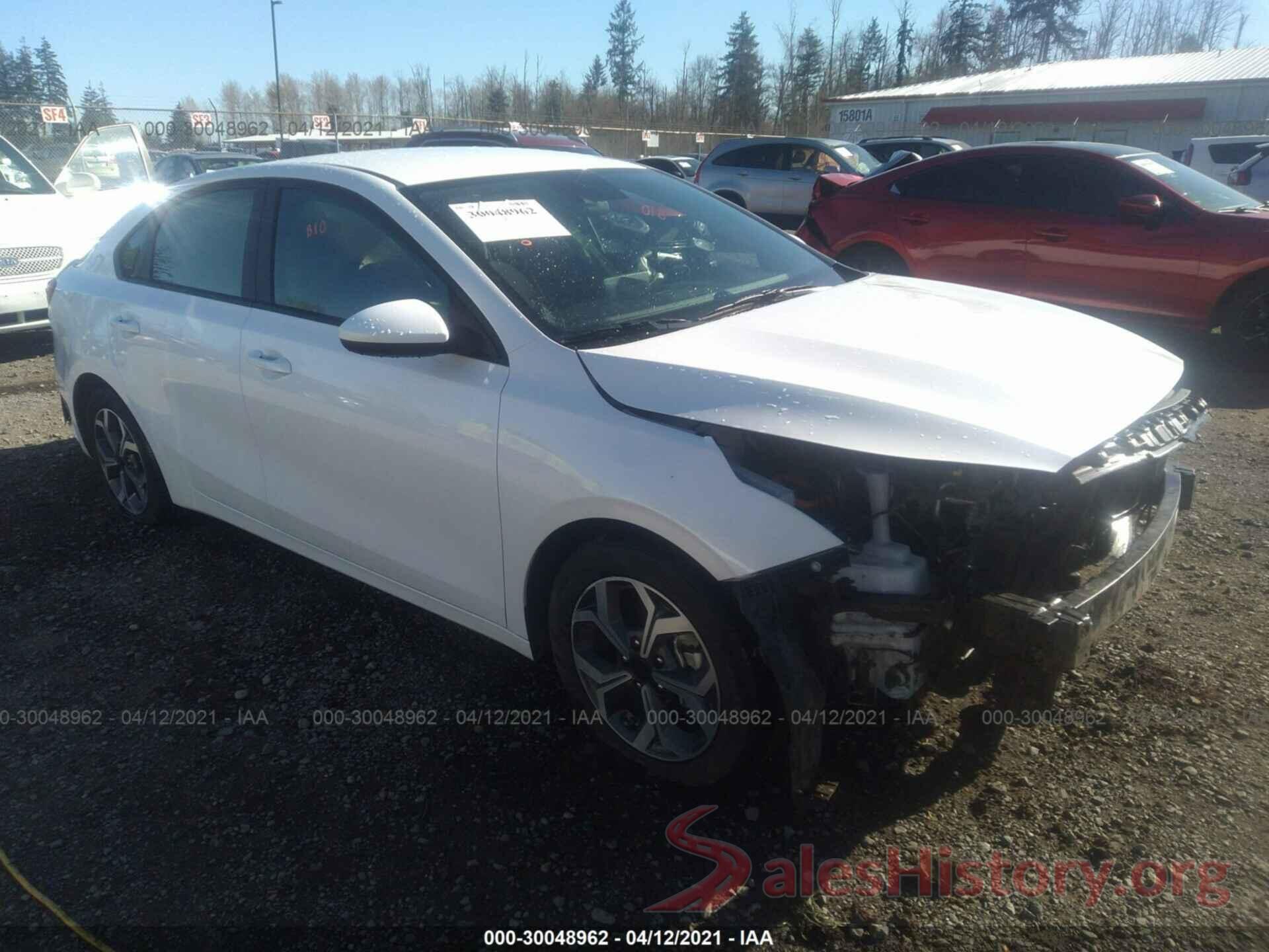 3KPF24AD6ME290058 2021 KIA FORTE