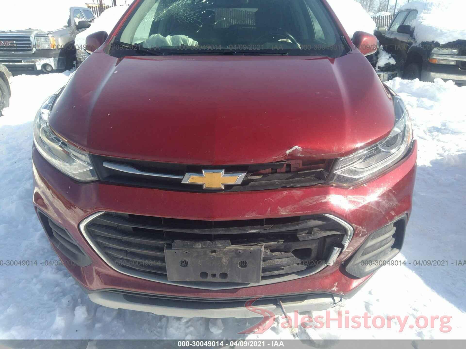 3GNCJPSB0KL177808 2019 CHEVROLET TRAX