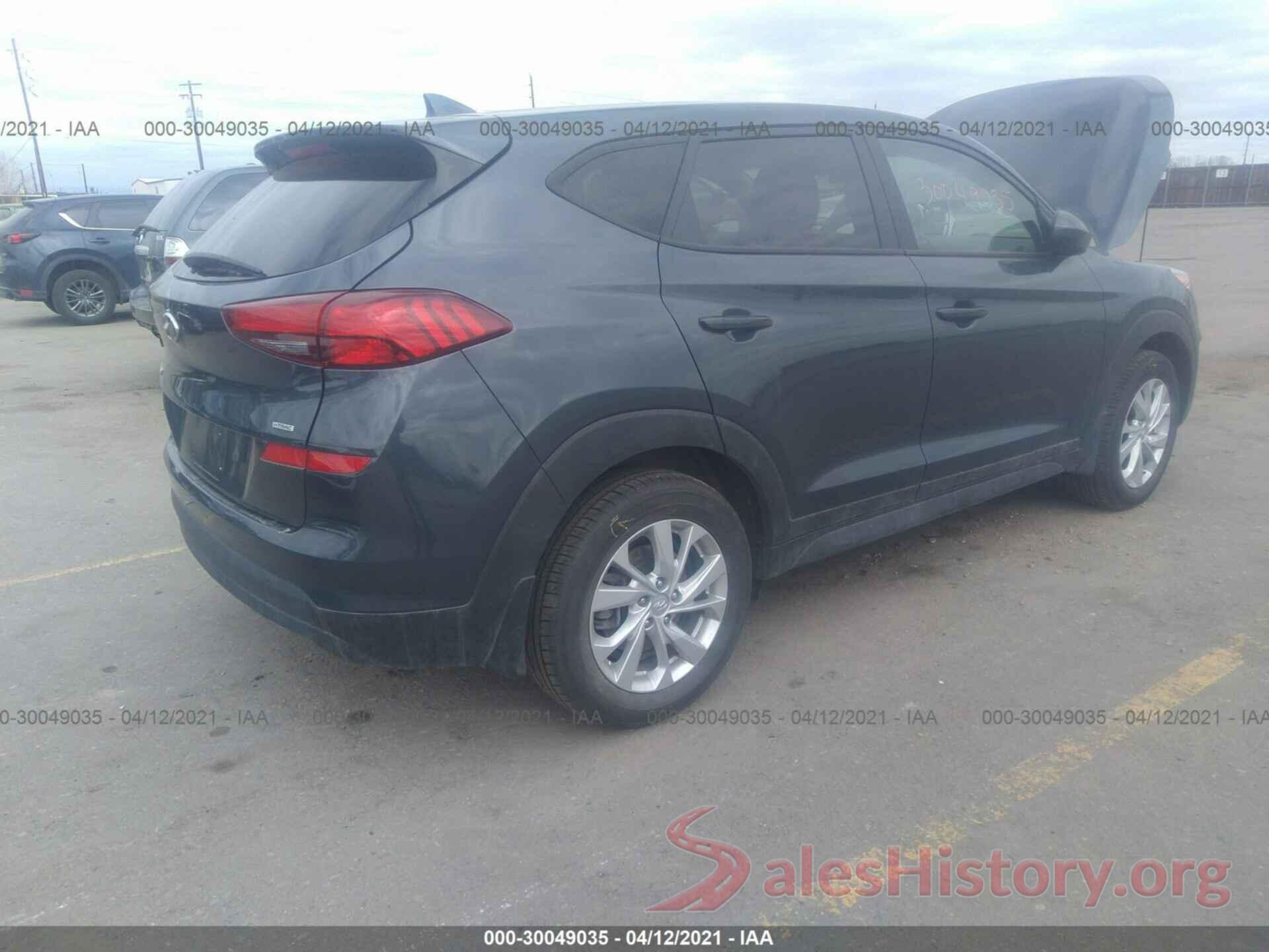 KM8J2CA44KU000396 2019 HYUNDAI TUCSON