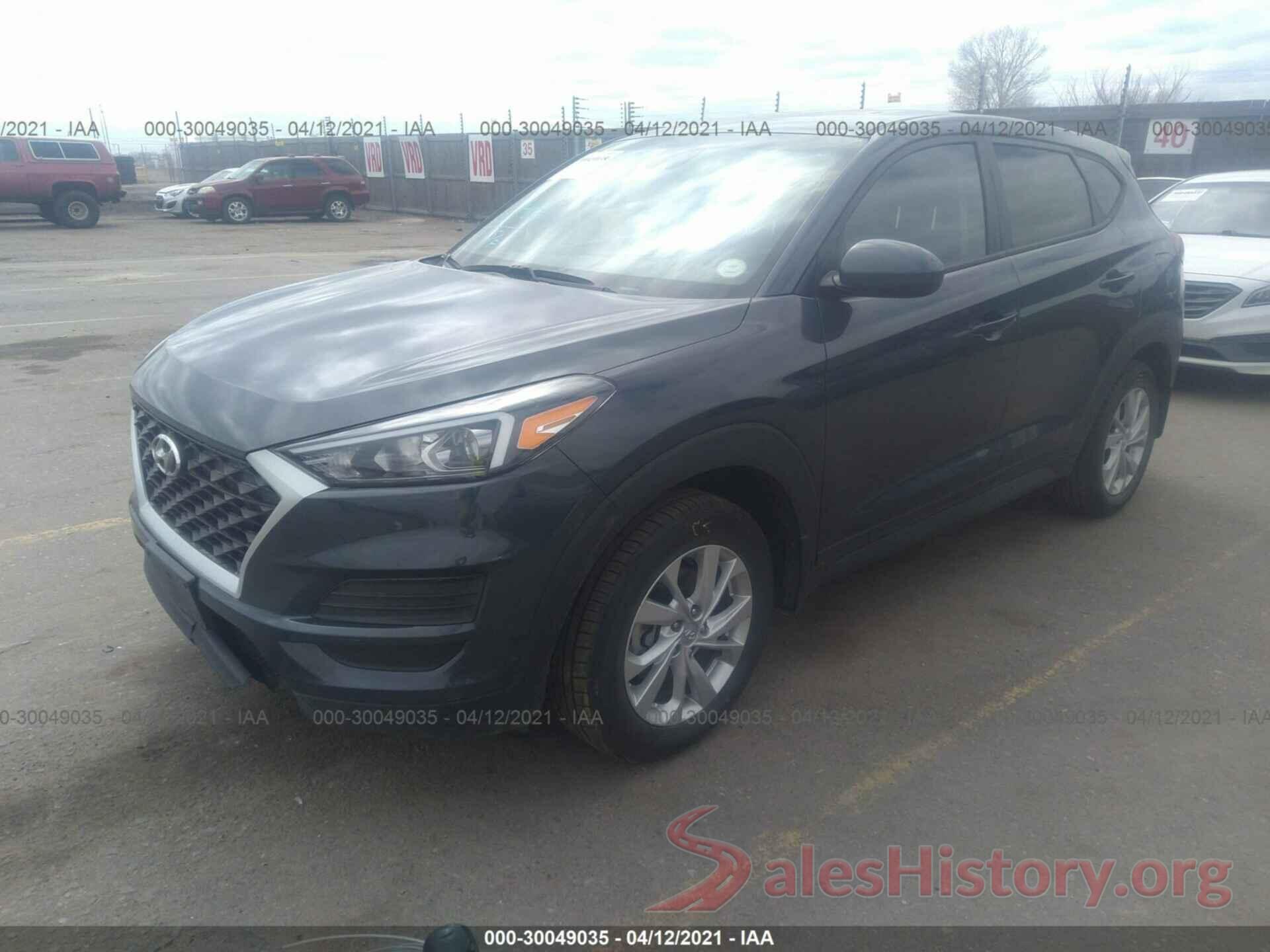 KM8J2CA44KU000396 2019 HYUNDAI TUCSON