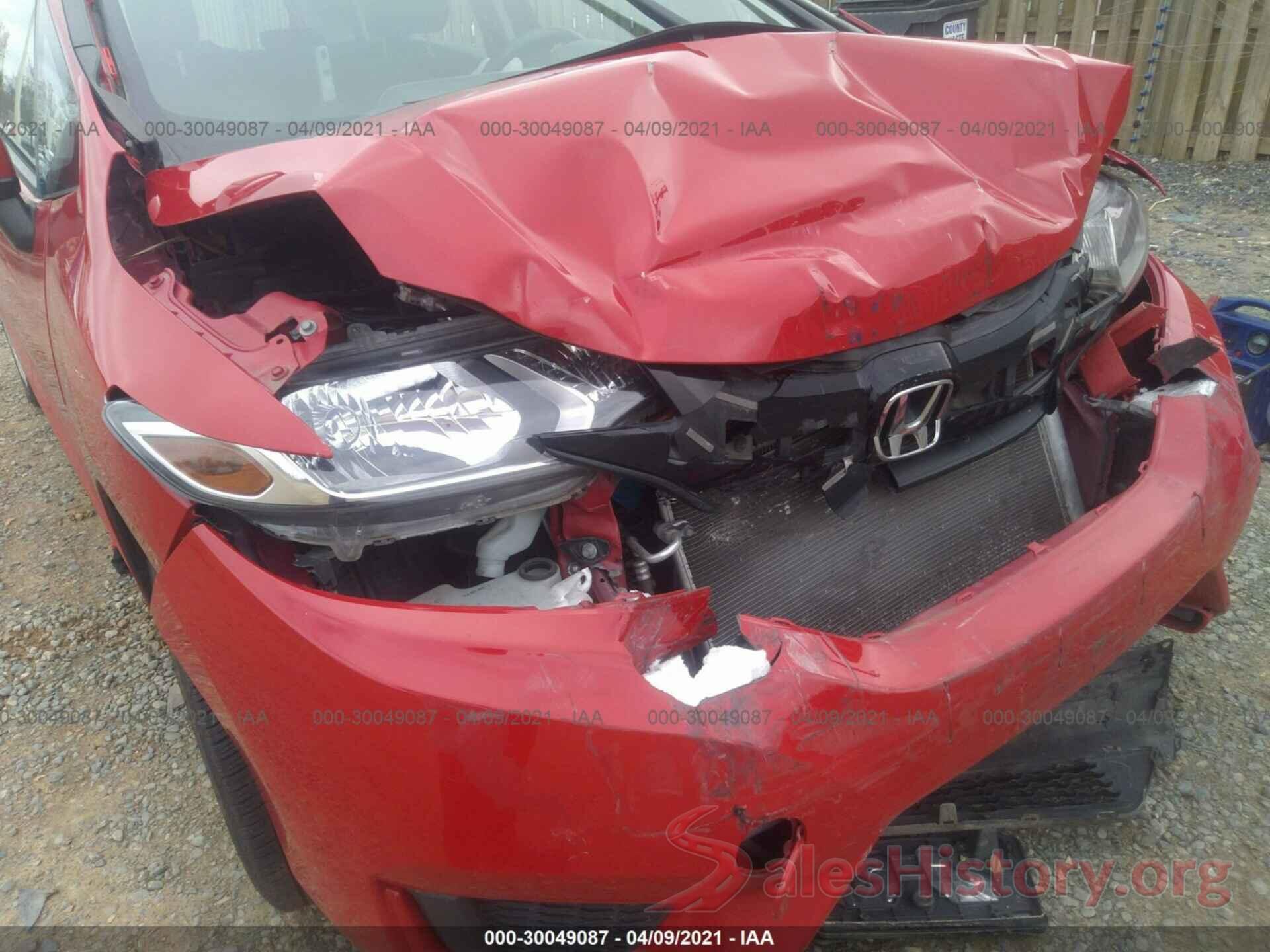 JHMGK5H55GX012862 2016 HONDA FIT