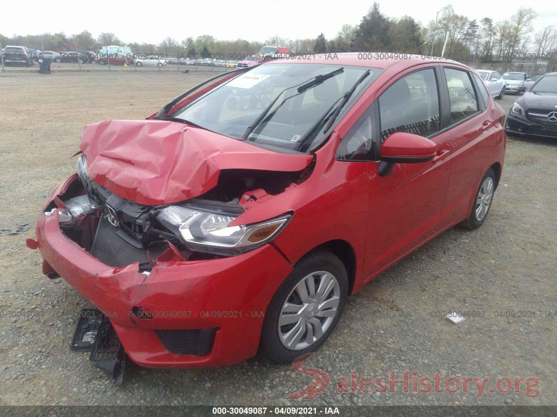 JHMGK5H55GX012862 2016 HONDA FIT