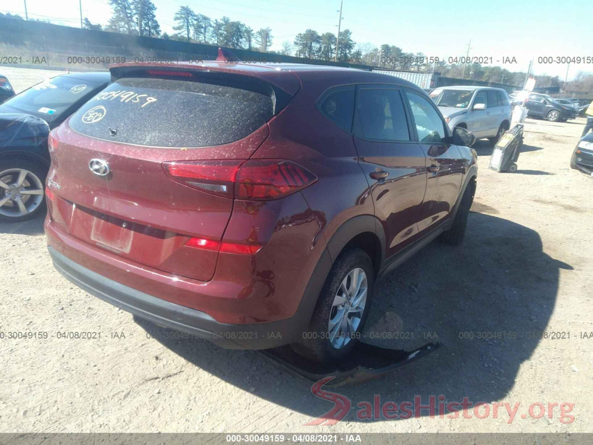 KM8J23A41KU881171 2019 HYUNDAI TUCSON