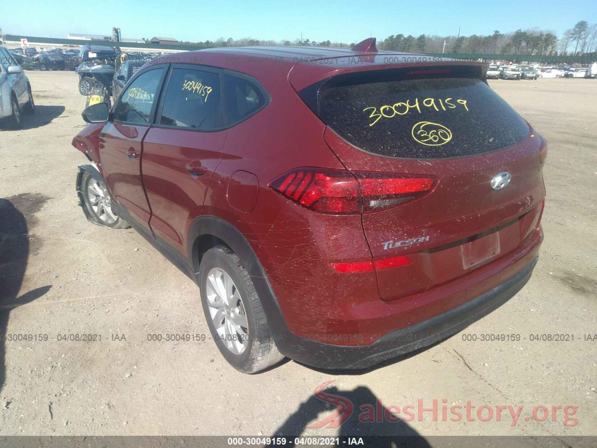 KM8J23A41KU881171 2019 HYUNDAI TUCSON