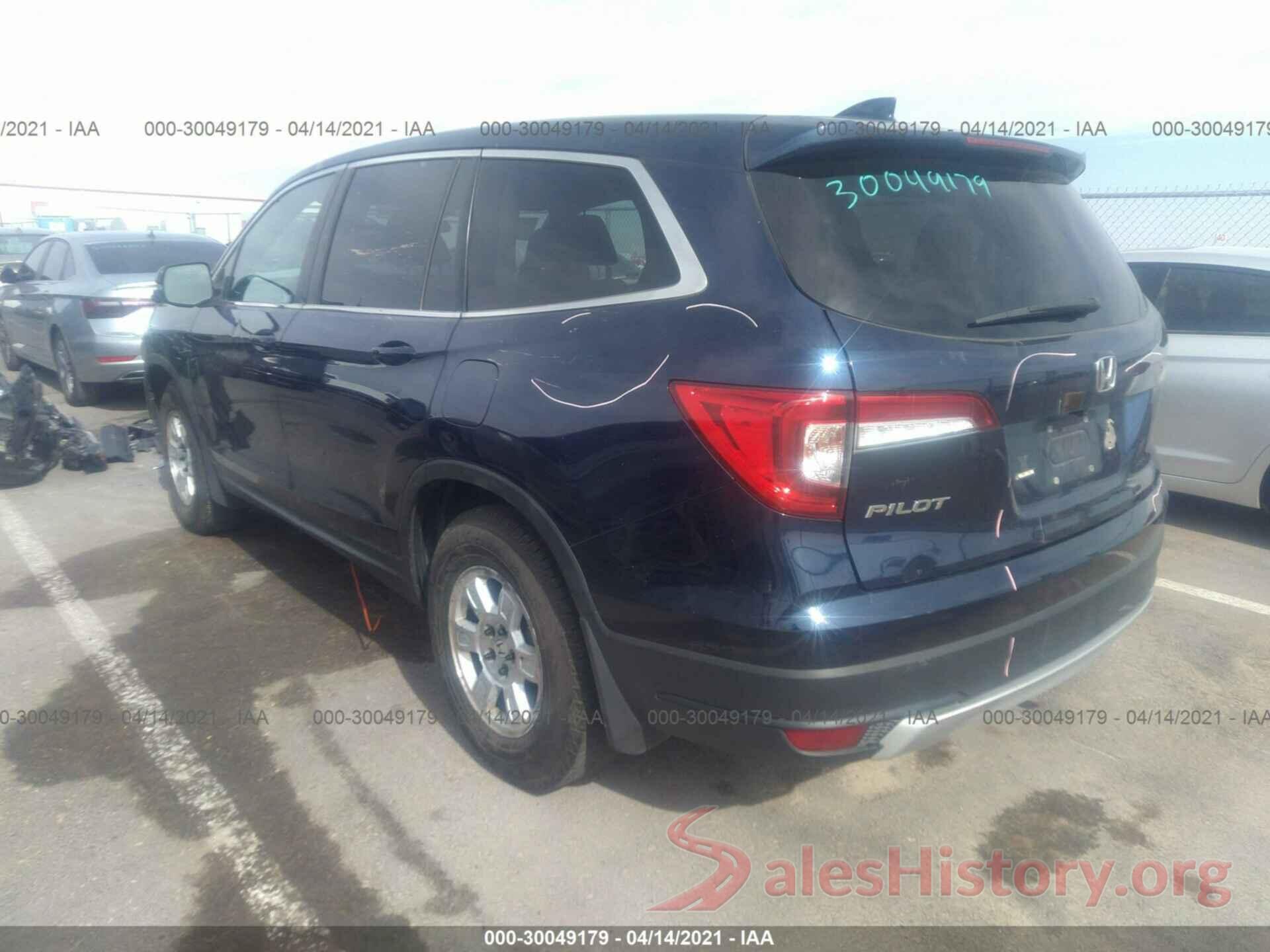 5FNYF5H38KB026802 2019 HONDA PILOT