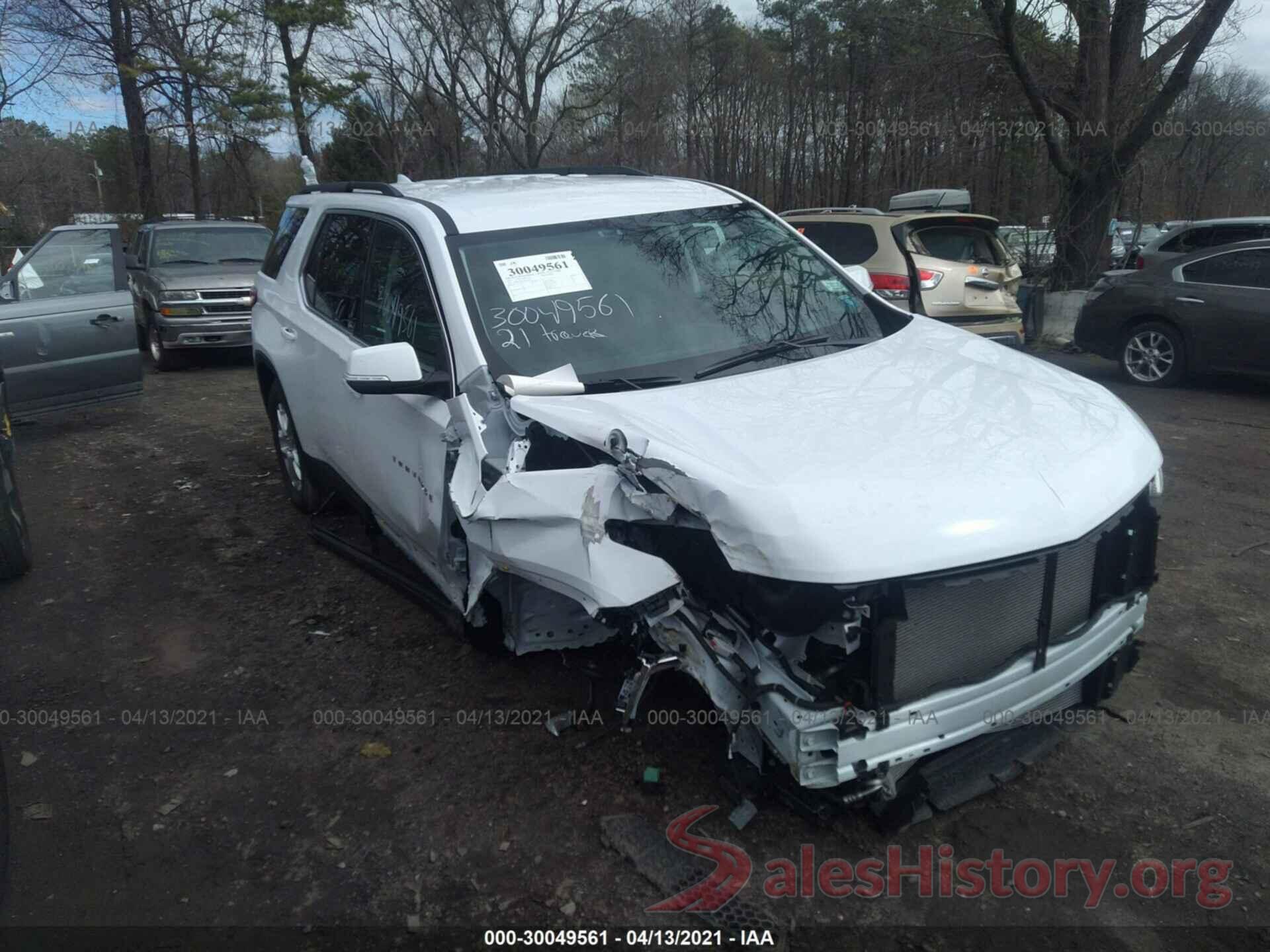 1GNEVGKW4MJ120411 2021 CHEVROLET TRAVERSE