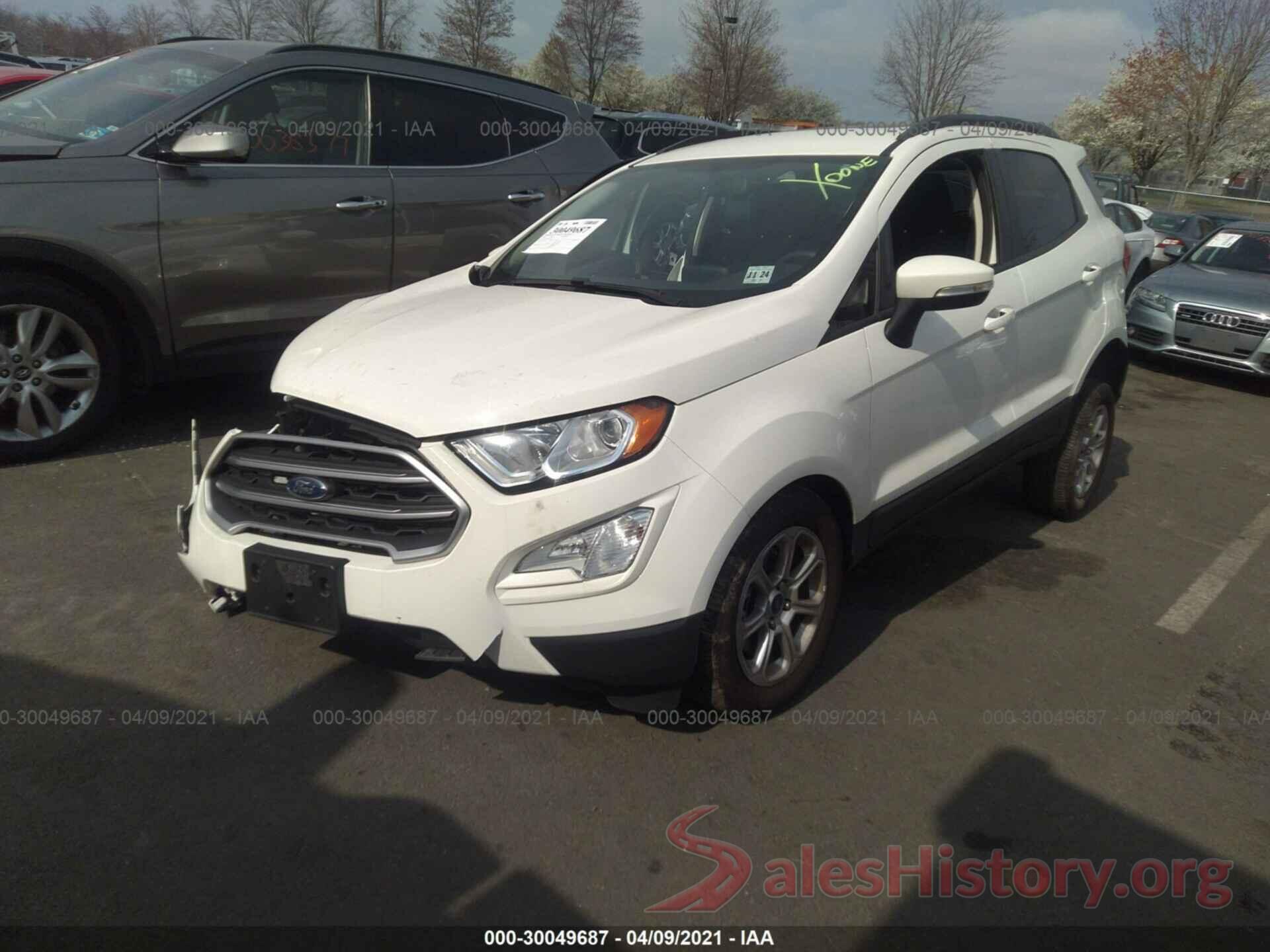 MAJ6S3GL5KC288207 2019 FORD ECOSPORT