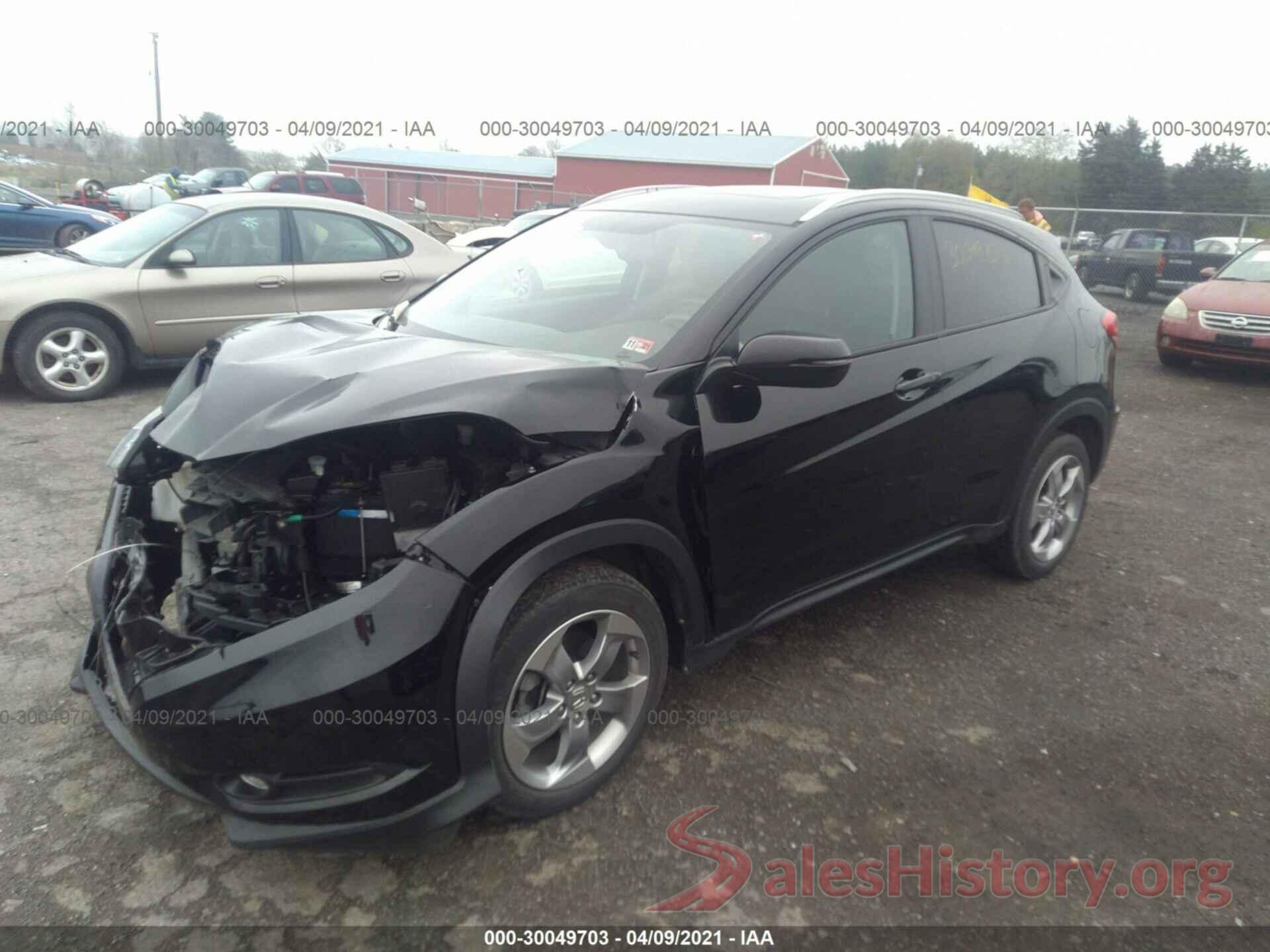 3CZRU6H7XGM765007 2016 HONDA HR-V