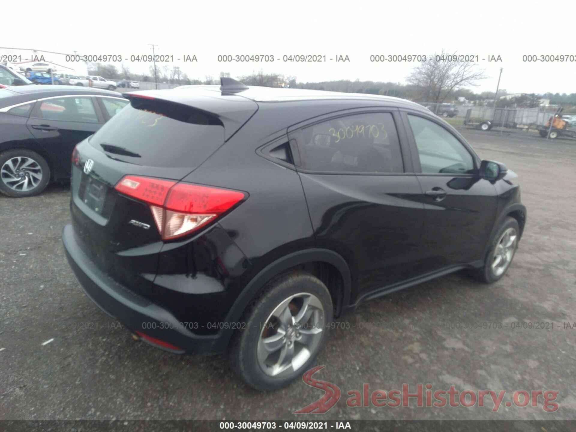 3CZRU6H7XGM765007 2016 HONDA HR-V