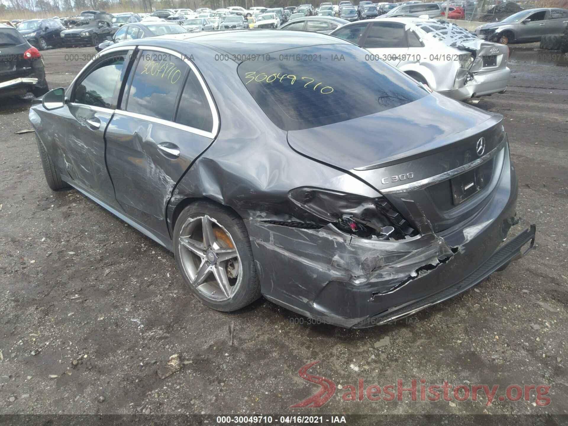 55SWF4KB6HU181552 2017 MERCEDES-BENZ C-CLASS