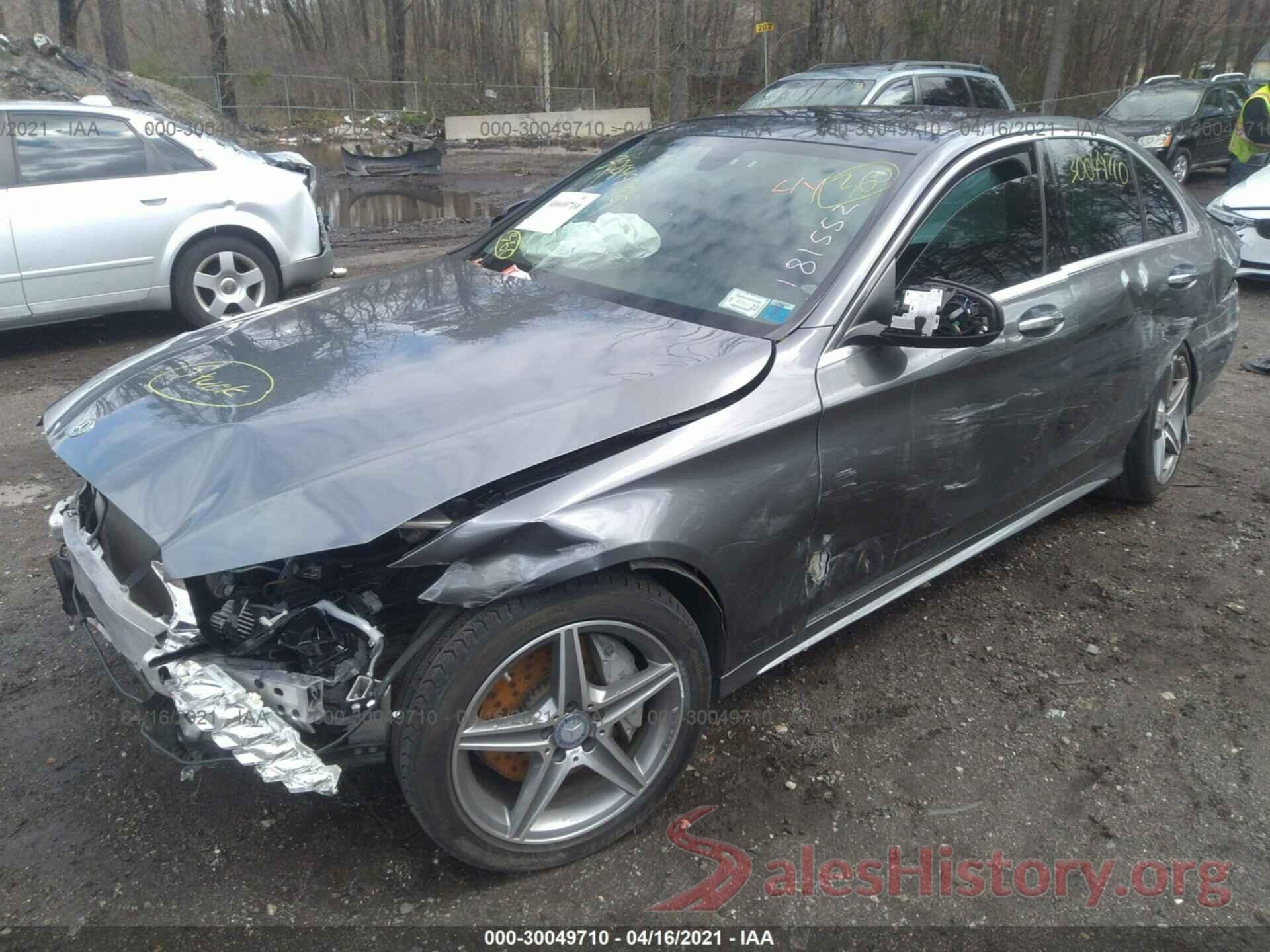 55SWF4KB6HU181552 2017 MERCEDES-BENZ C-CLASS