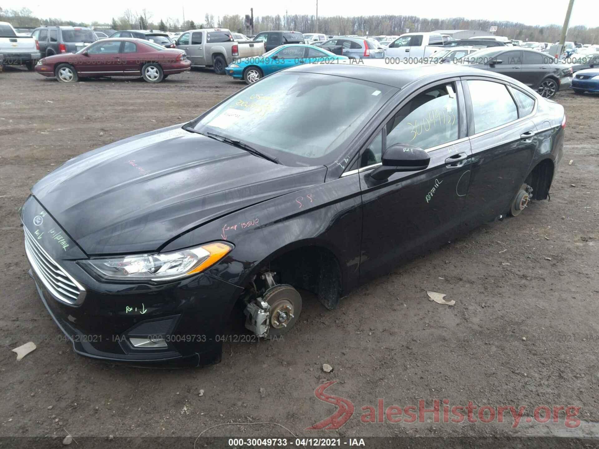 3FA6P0HD4LR164648 2020 FORD FUSION