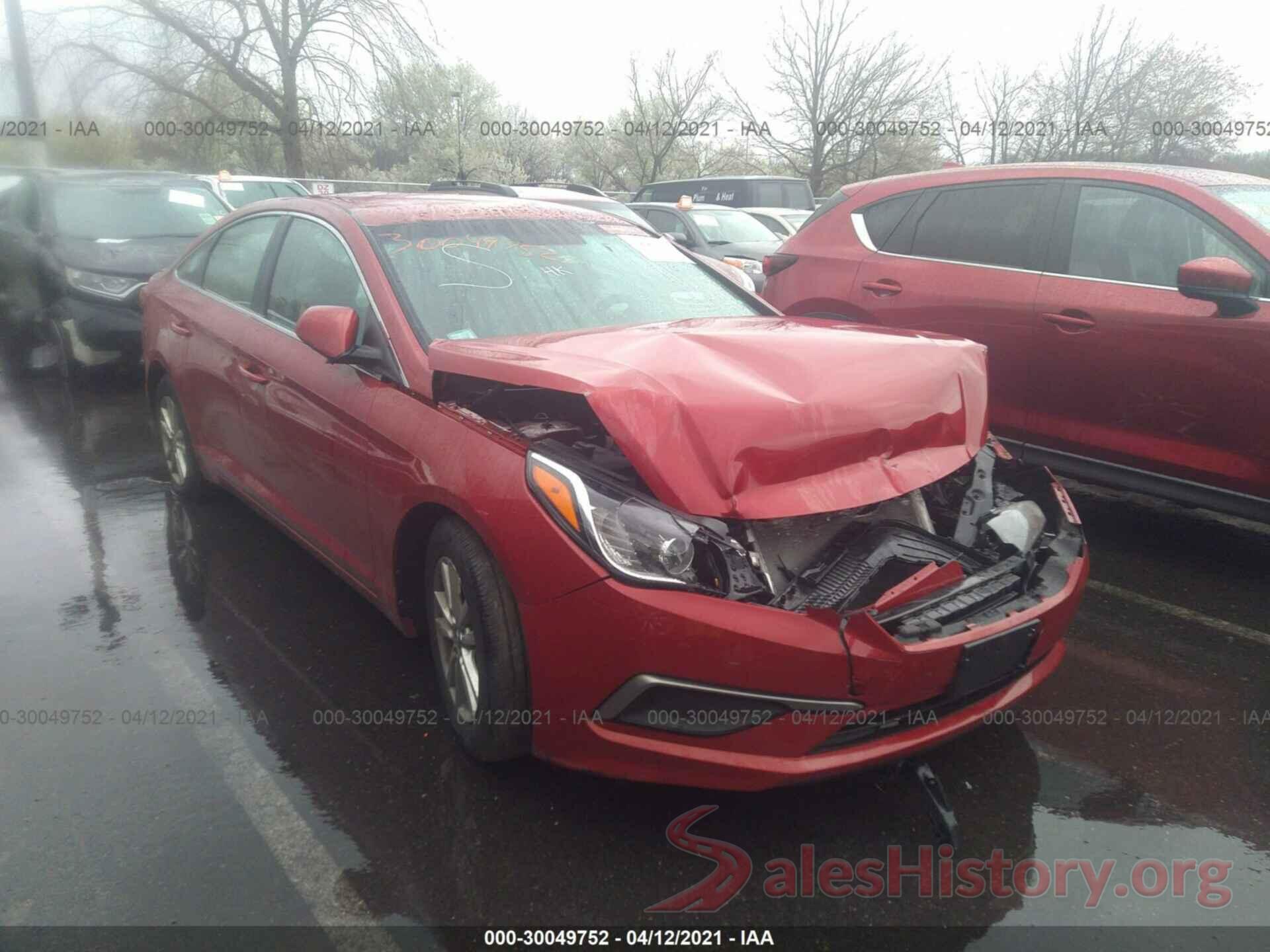 5NPE24AF6HH587913 2017 HYUNDAI SONATA