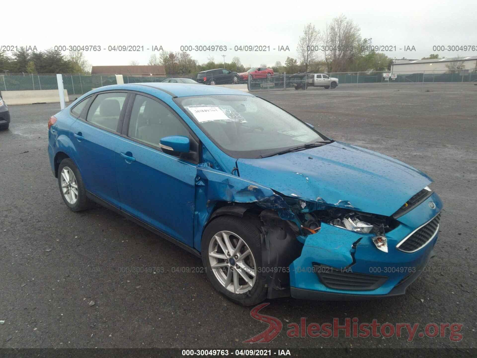 1FADP3F21GL356446 2016 FORD FOCUS