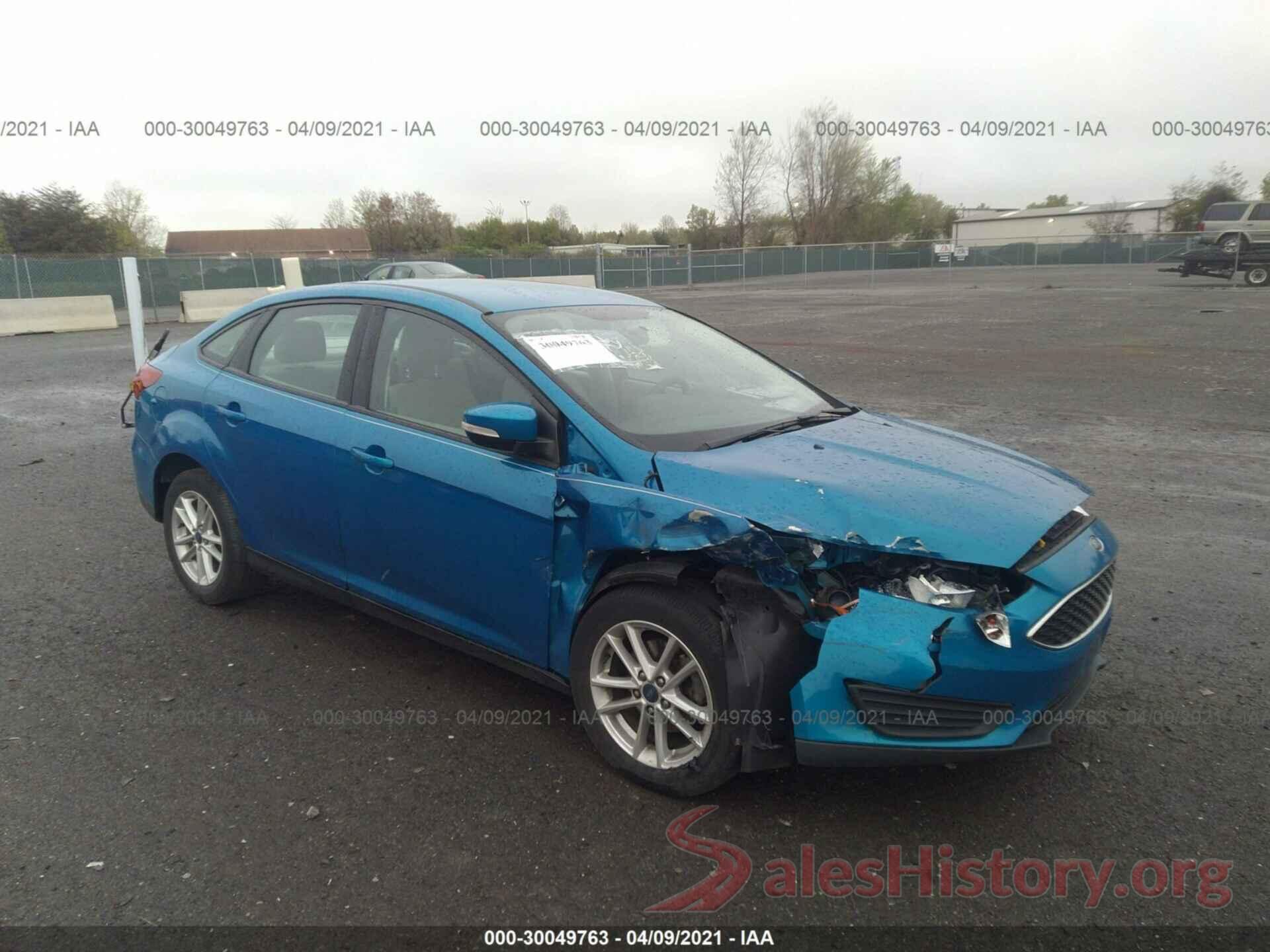 1FADP3F21GL356446 2016 FORD FOCUS