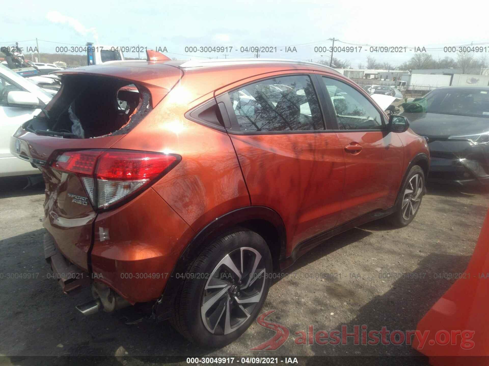 3CZRU6H11LG700650 2020 HONDA HR-V