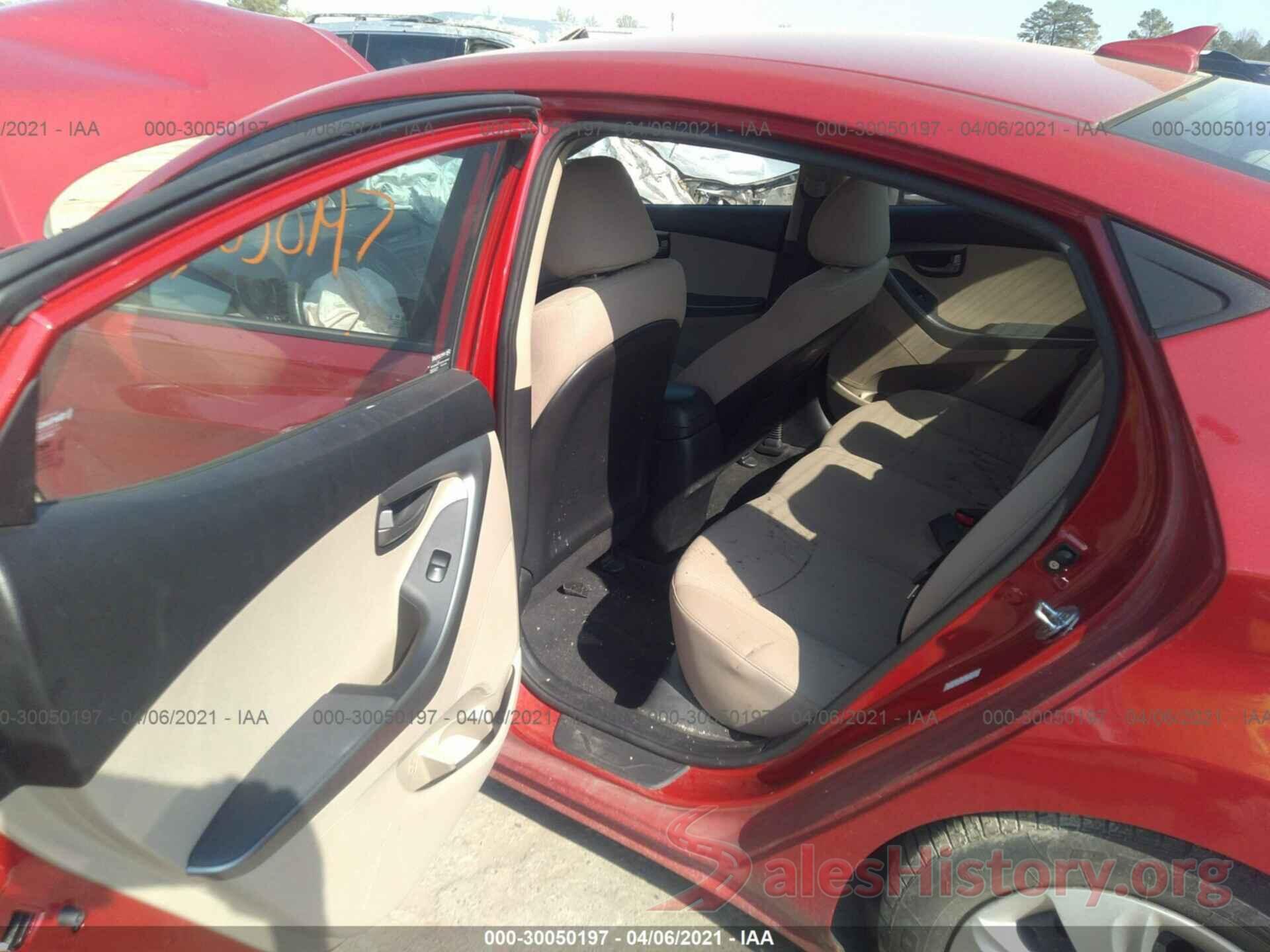 KMHDH4AE5GU543094 2016 HYUNDAI ELANTRA