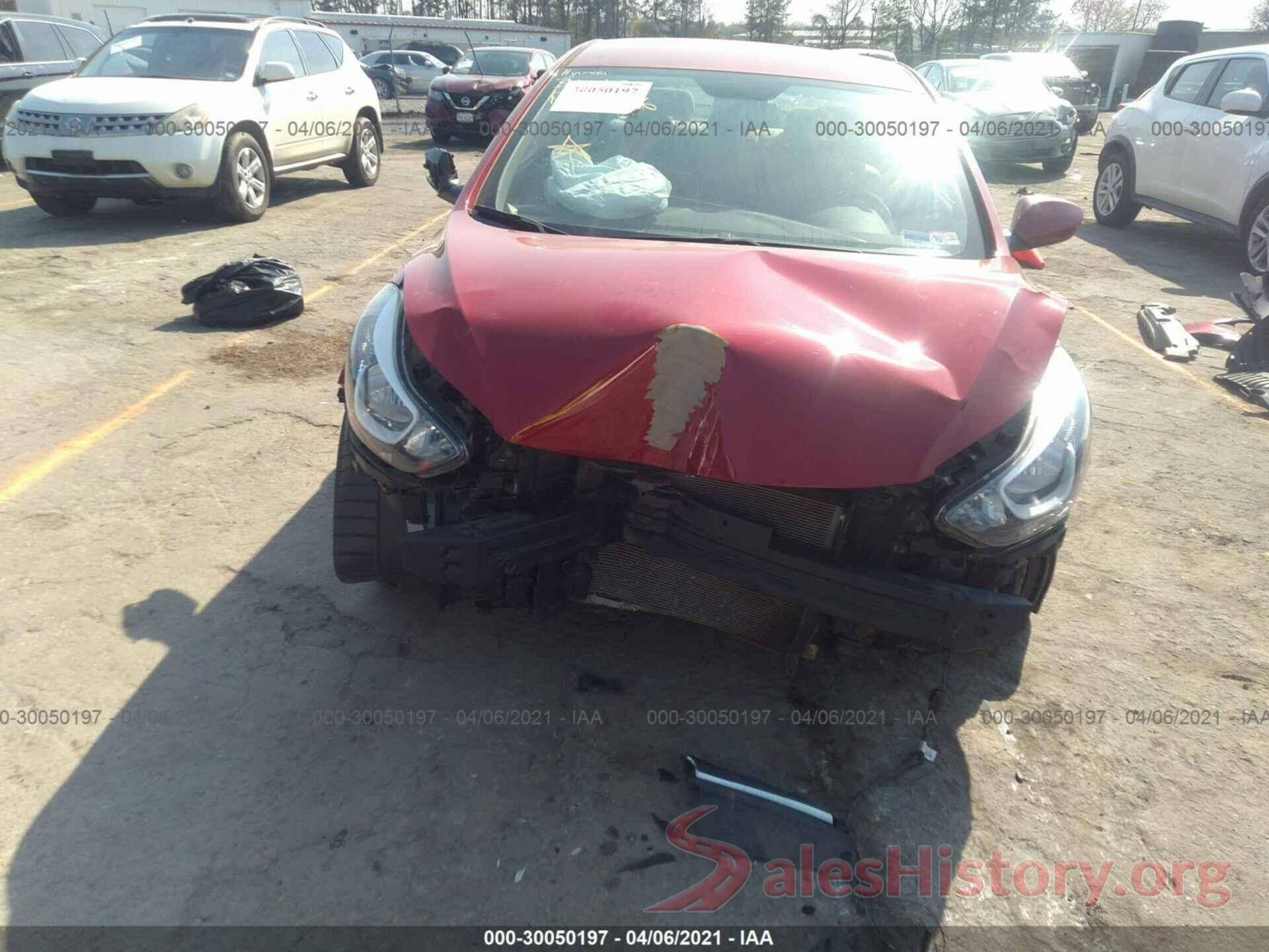 KMHDH4AE5GU543094 2016 HYUNDAI ELANTRA