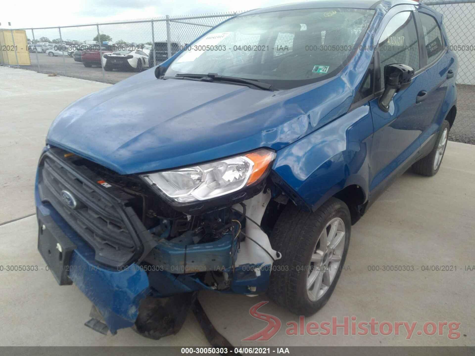 MAJ6S3FL4LC356371 2020 FORD ECOSPORT