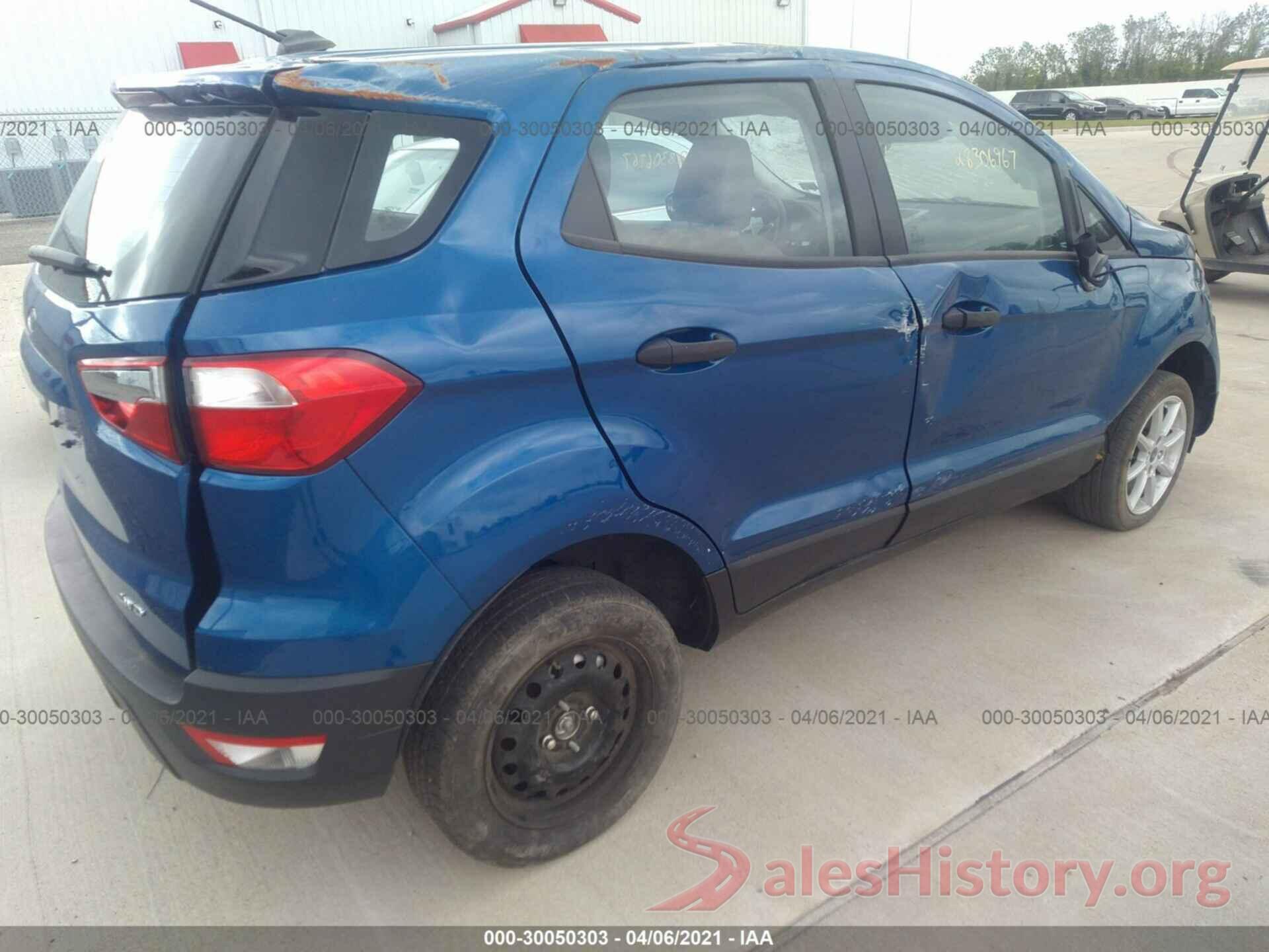 MAJ6S3FL4LC356371 2020 FORD ECOSPORT