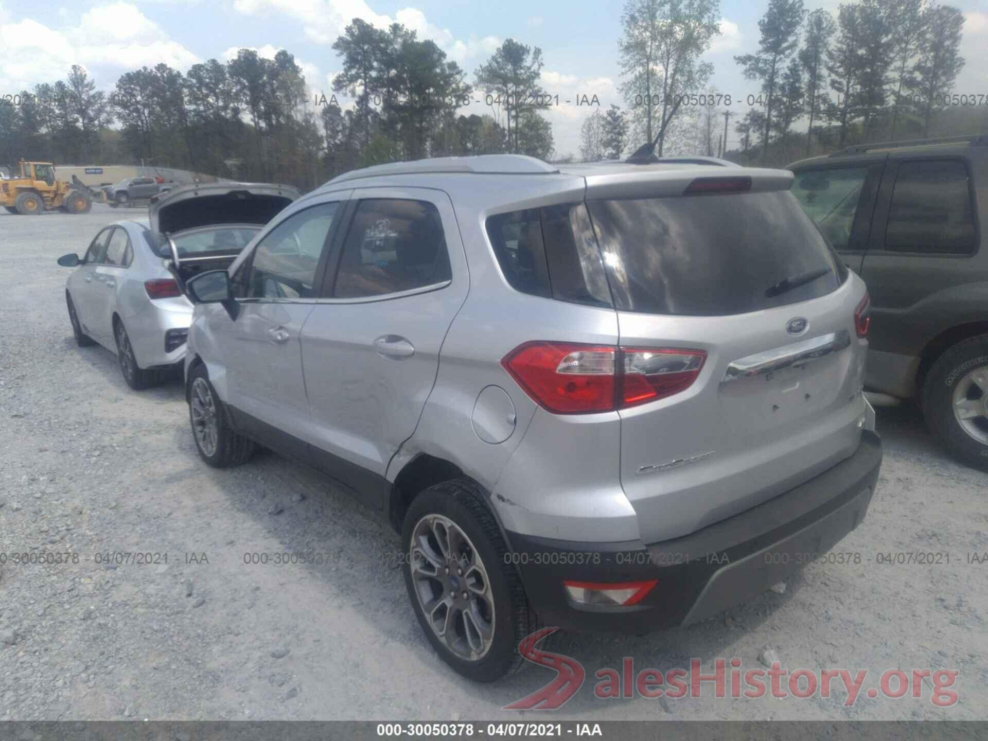 MAJ6S3KL6LC360802 2020 FORD ECOSPORT