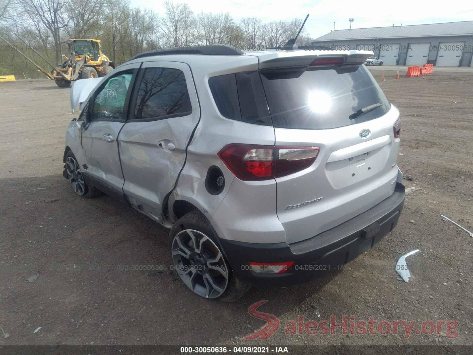 MAJ6S3JL7LC362804 2020 FORD ECOSPORT