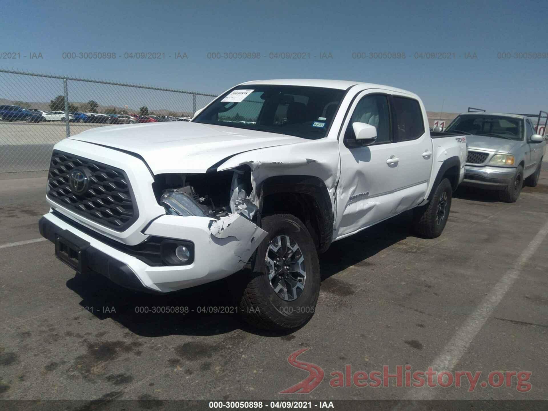 5TFCZ5AN2MX264554 2021 TOYOTA TACOMA 4WD