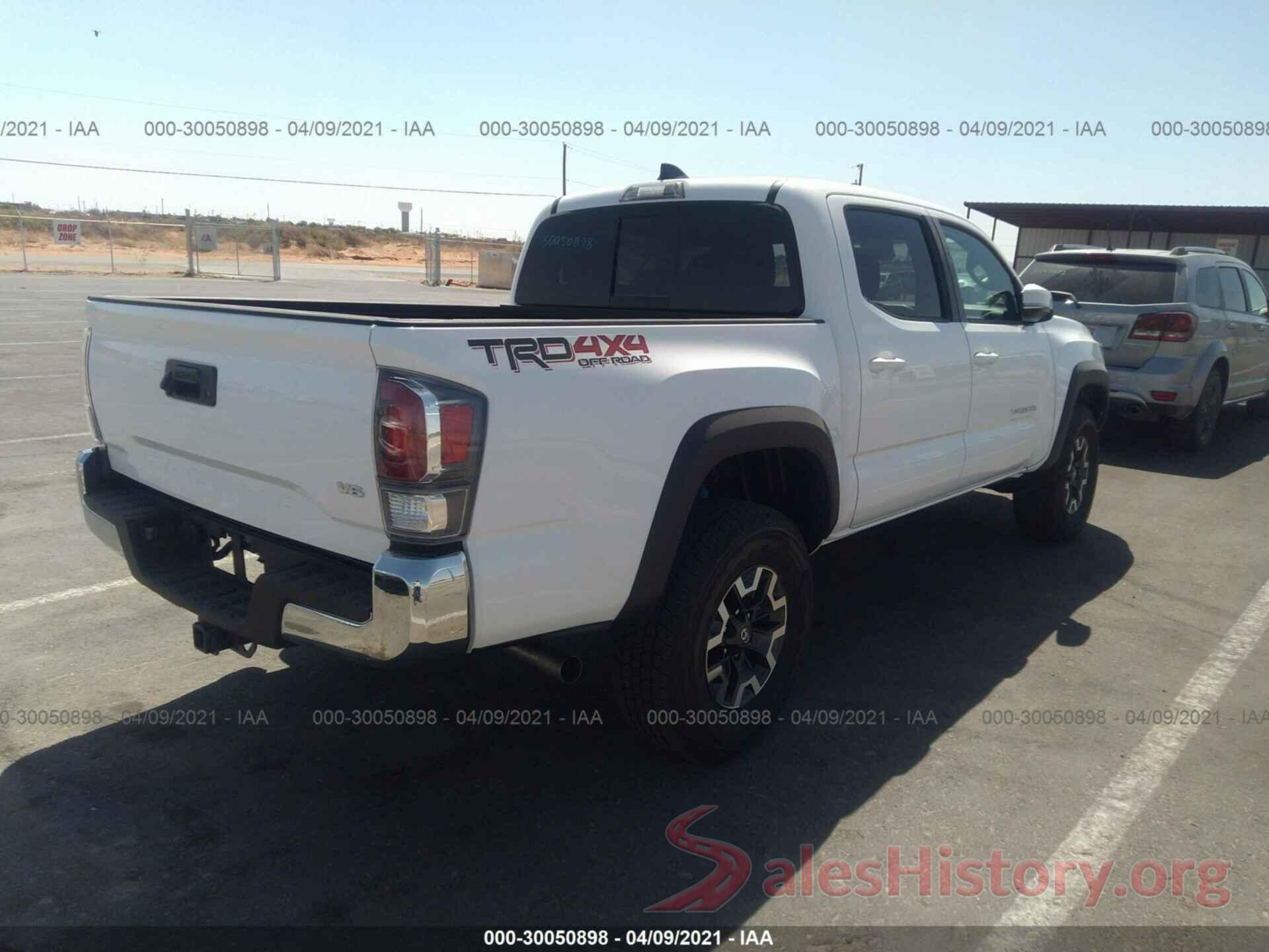 5TFCZ5AN2MX264554 2021 TOYOTA TACOMA 4WD