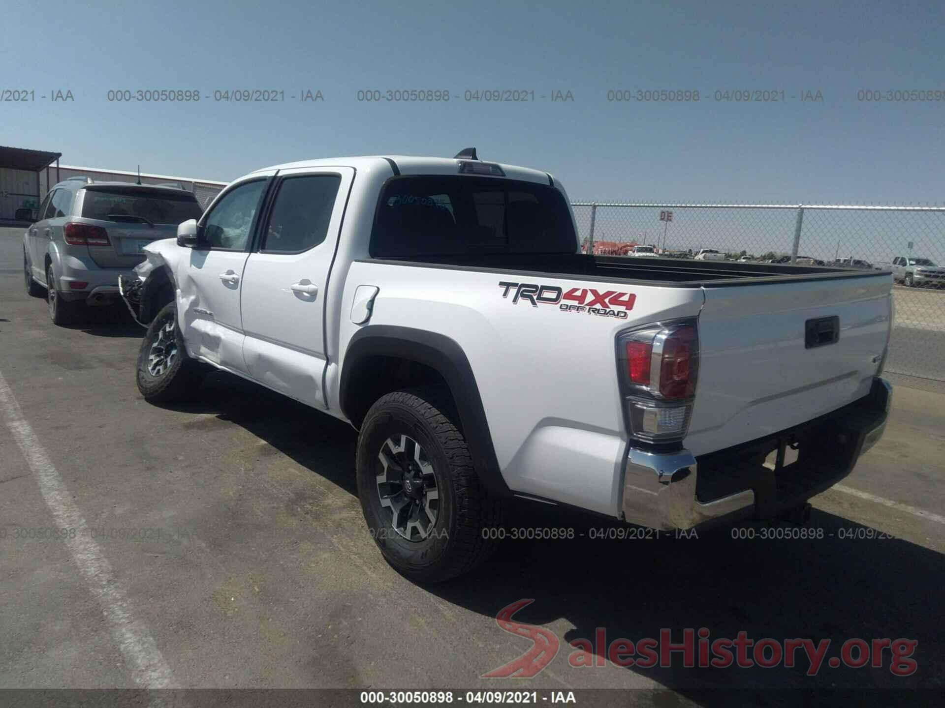 5TFCZ5AN2MX264554 2021 TOYOTA TACOMA 4WD