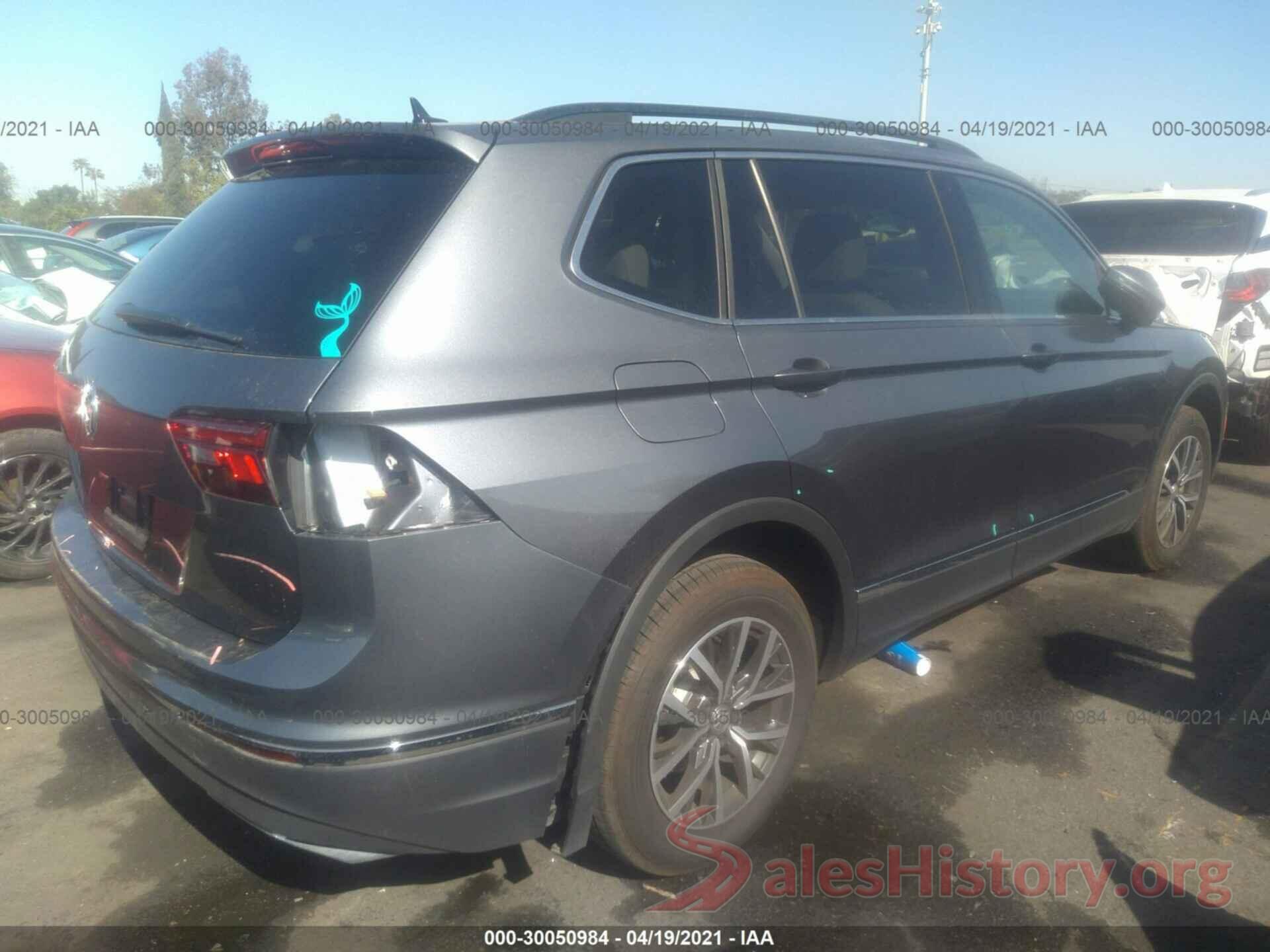 3VV3B7AX6LM052327 2020 VOLKSWAGEN TIGUAN