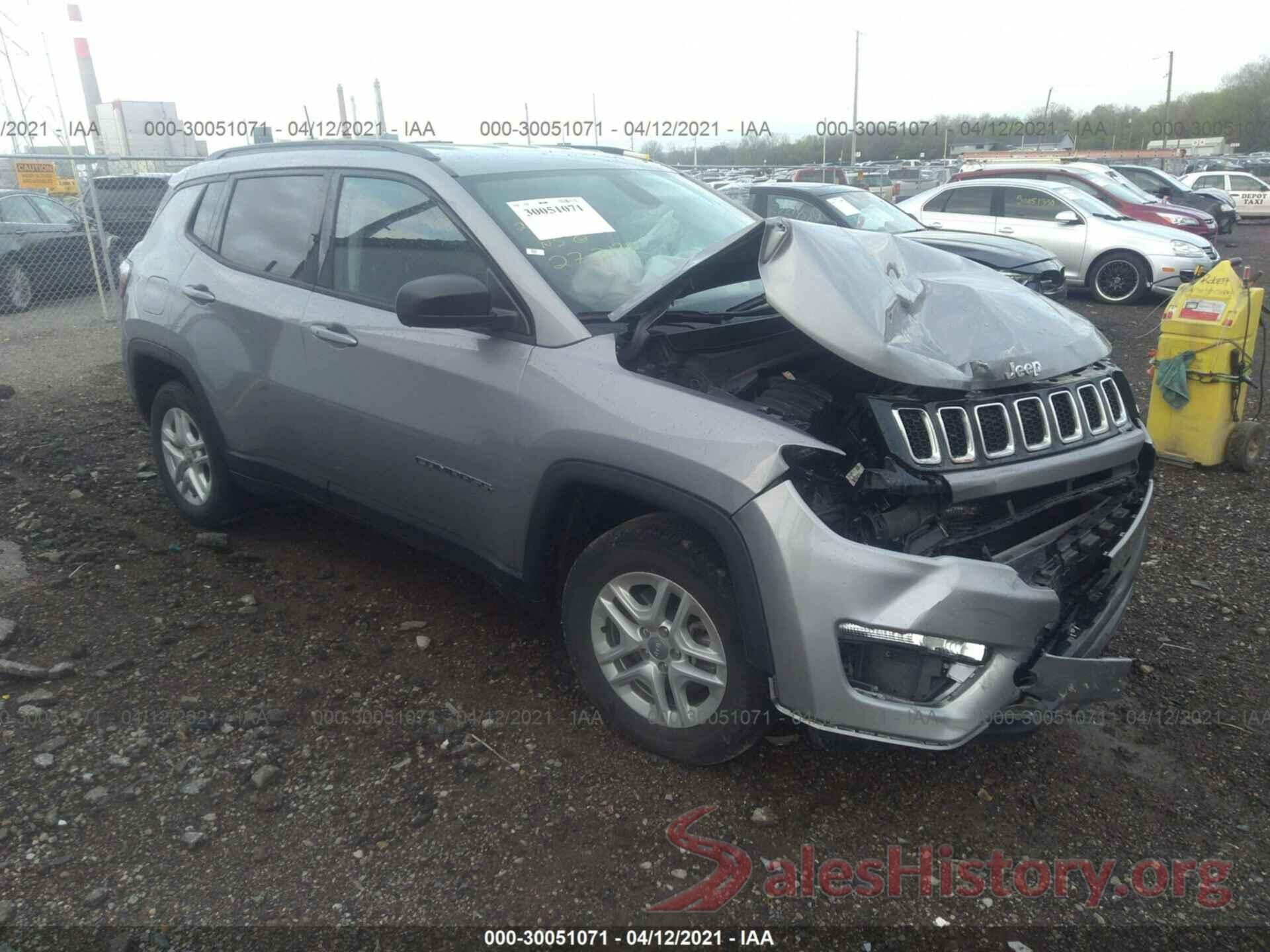 3C4NJCAB3JT272132 2018 JEEP COMPASS