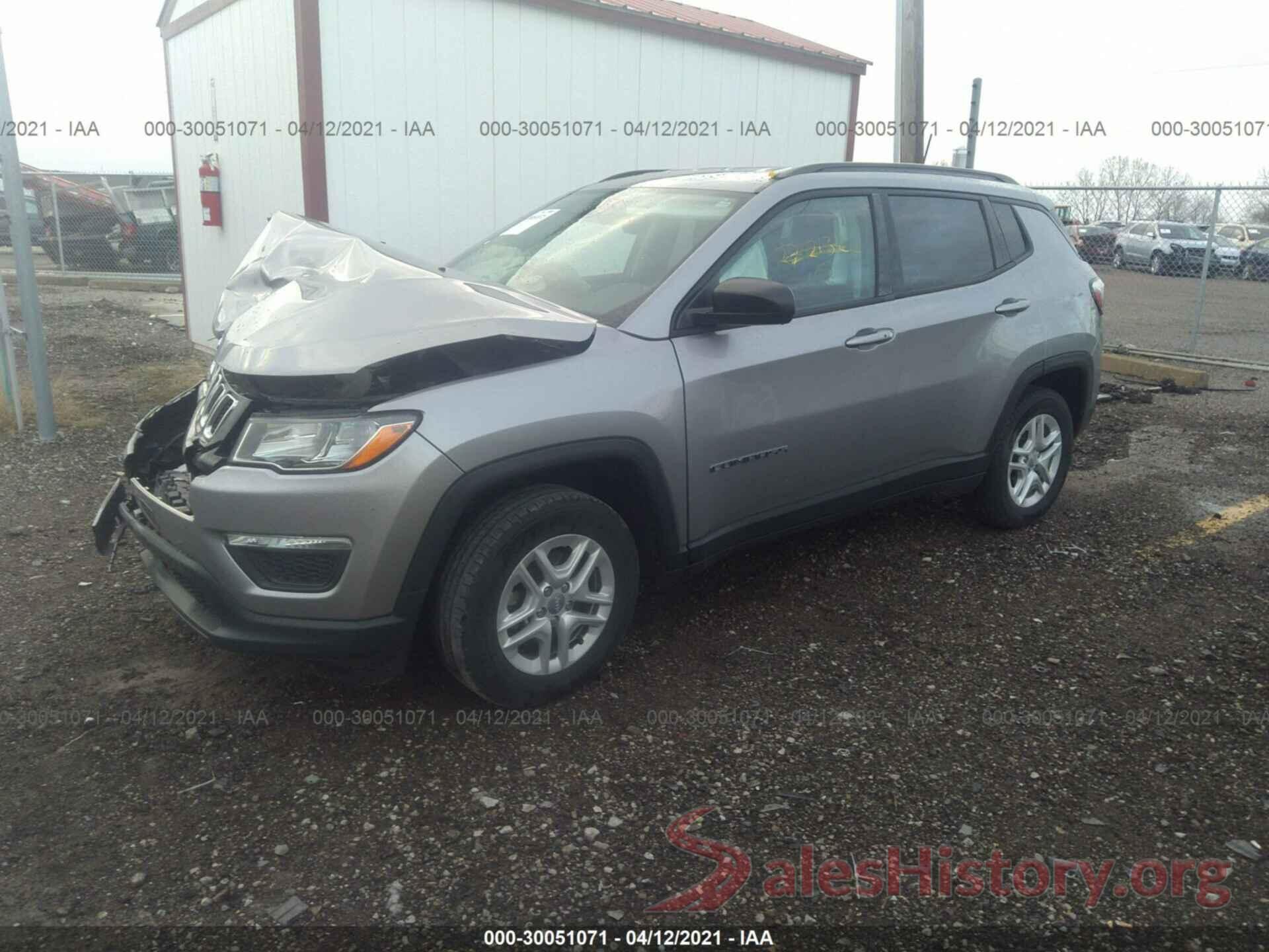 3C4NJCAB3JT272132 2018 JEEP COMPASS