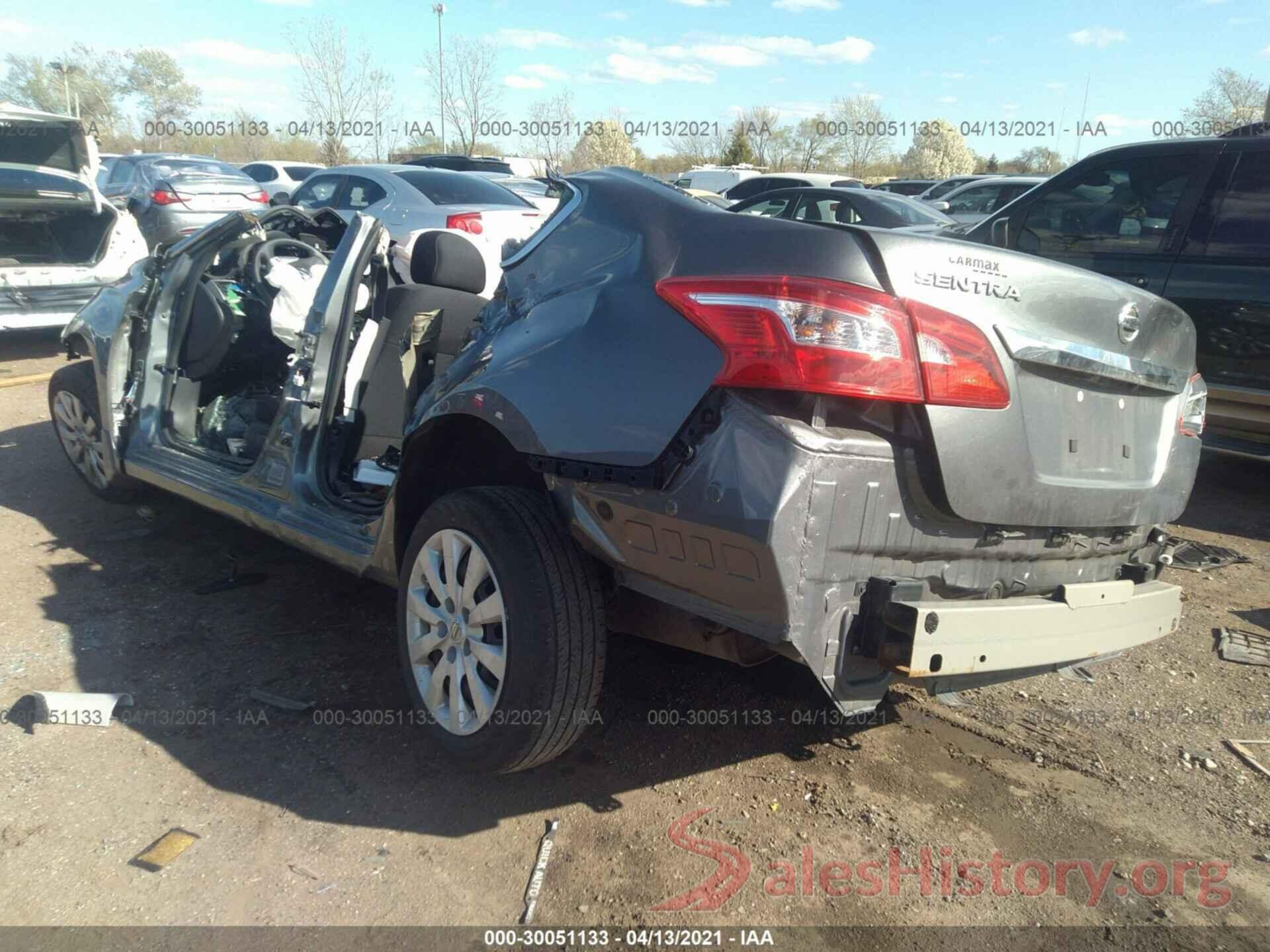 3N1AB7AP4HY250087 2017 NISSAN SENTRA