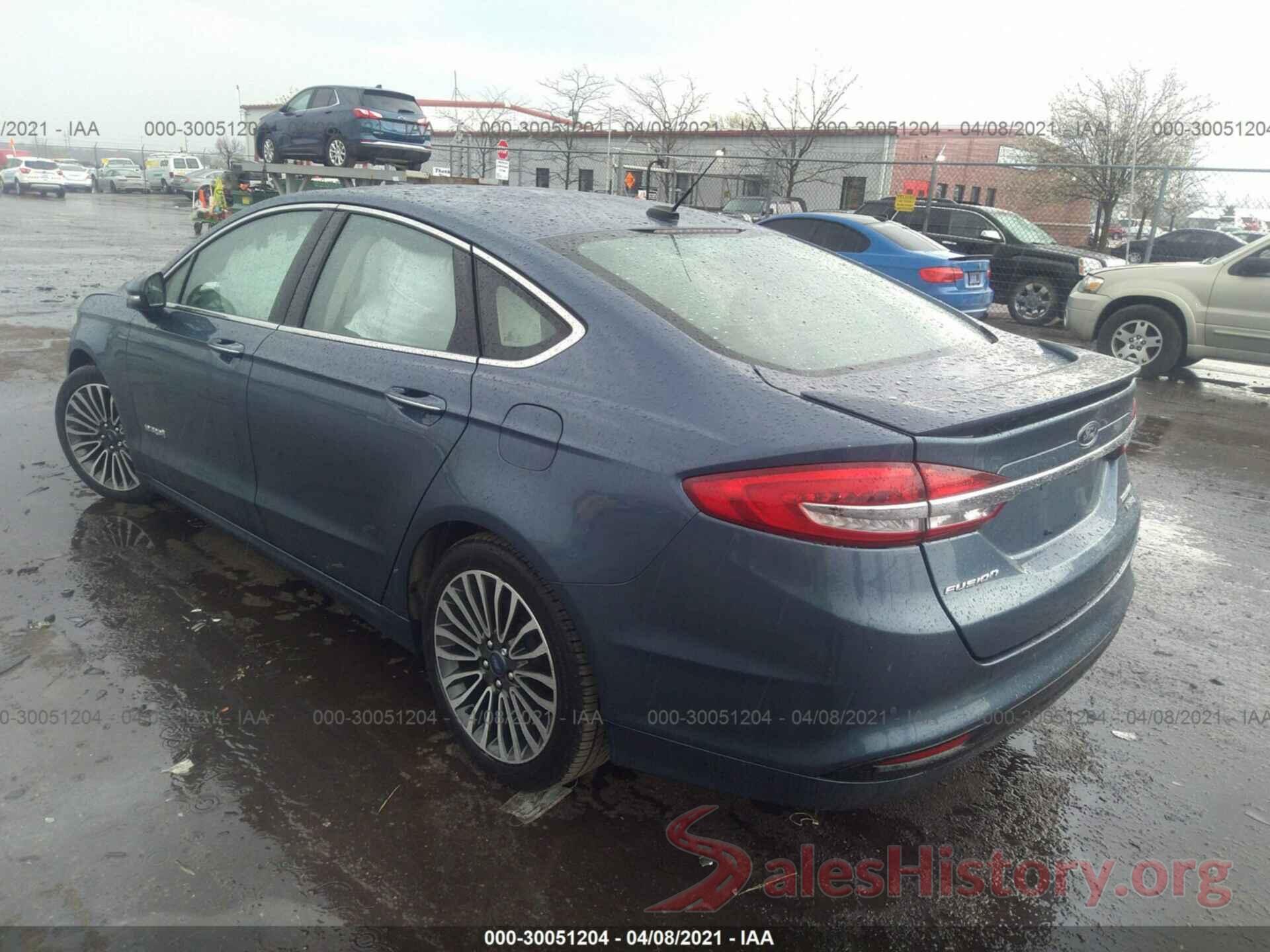 3FA6P0RUXJR259789 2018 FORD FUSION HYBRID