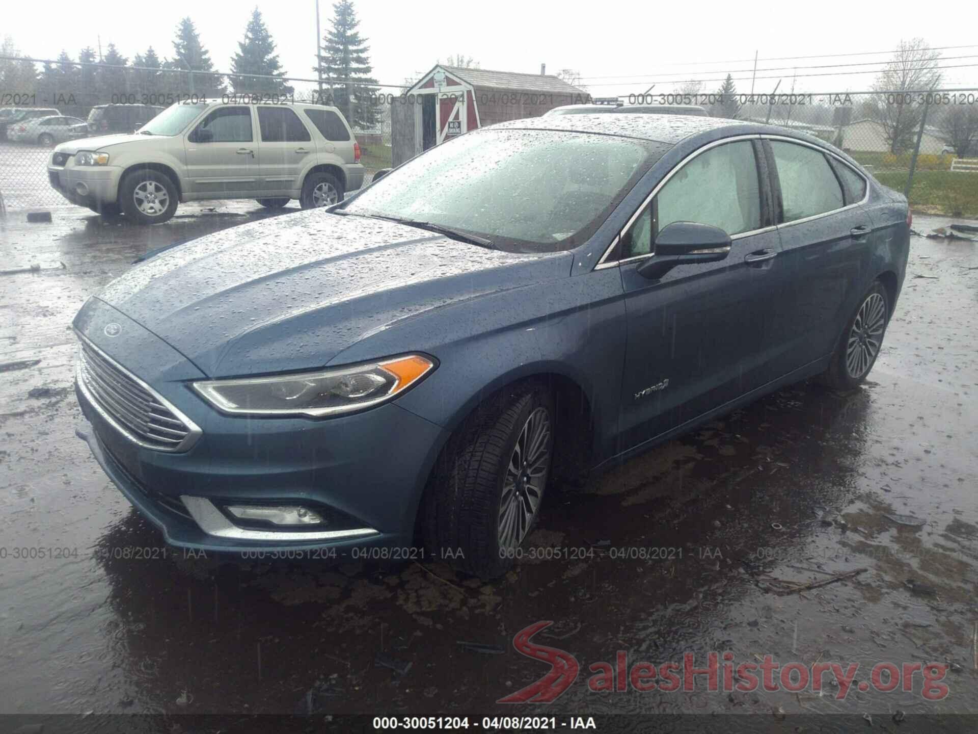 3FA6P0RUXJR259789 2018 FORD FUSION HYBRID