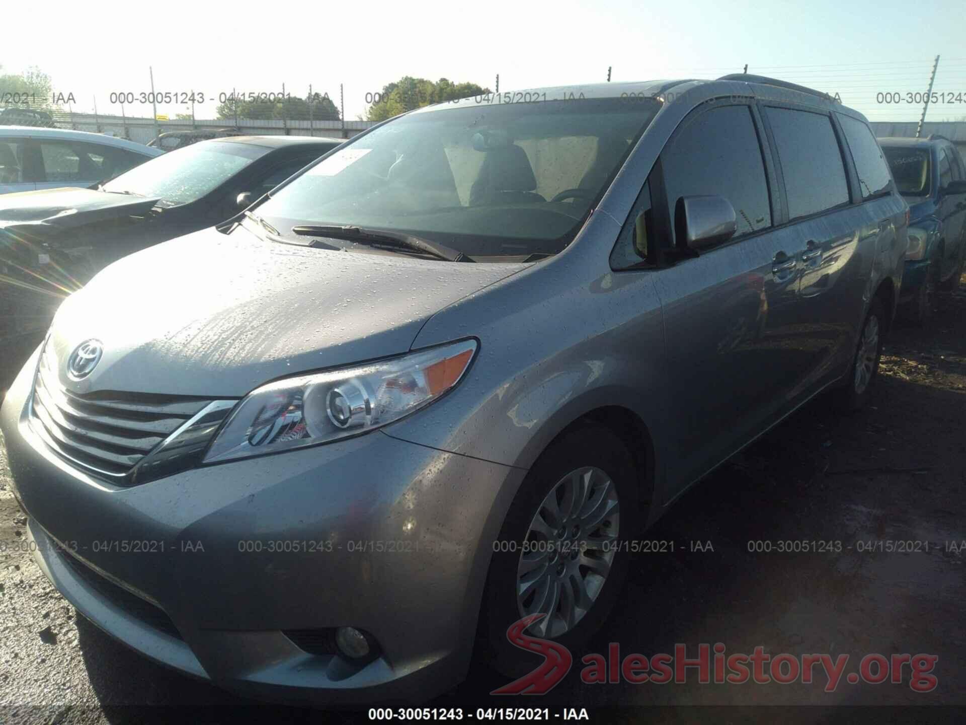 5TDYZ3DC1HS897255 2017 TOYOTA SIENNA