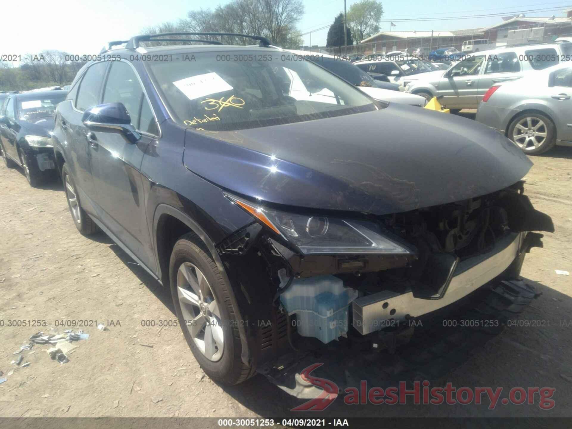 2T2BZMCA1HC059727 2017 LEXUS RX