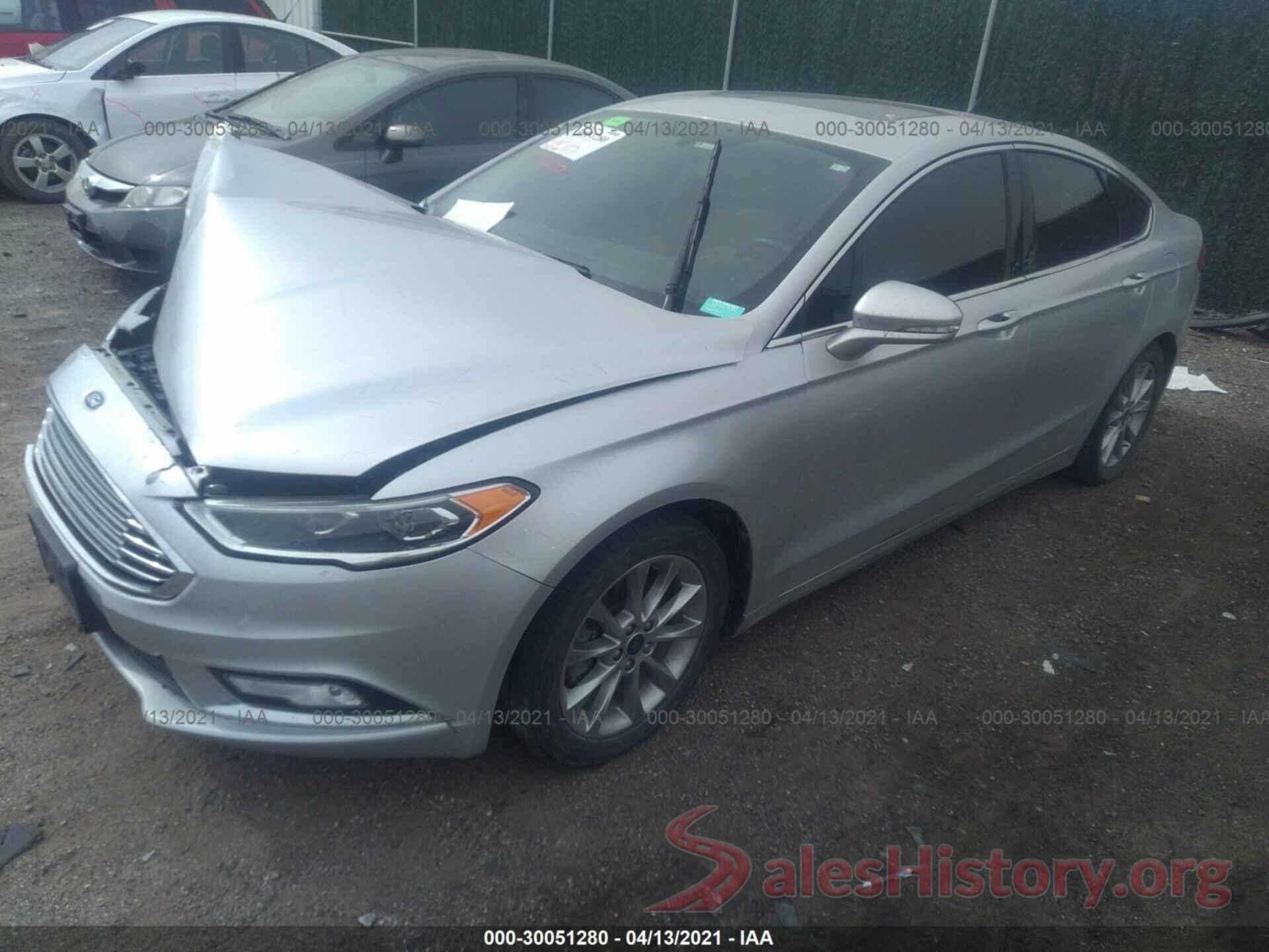 3FA6P0HD1HR124521 2017 FORD FUSION