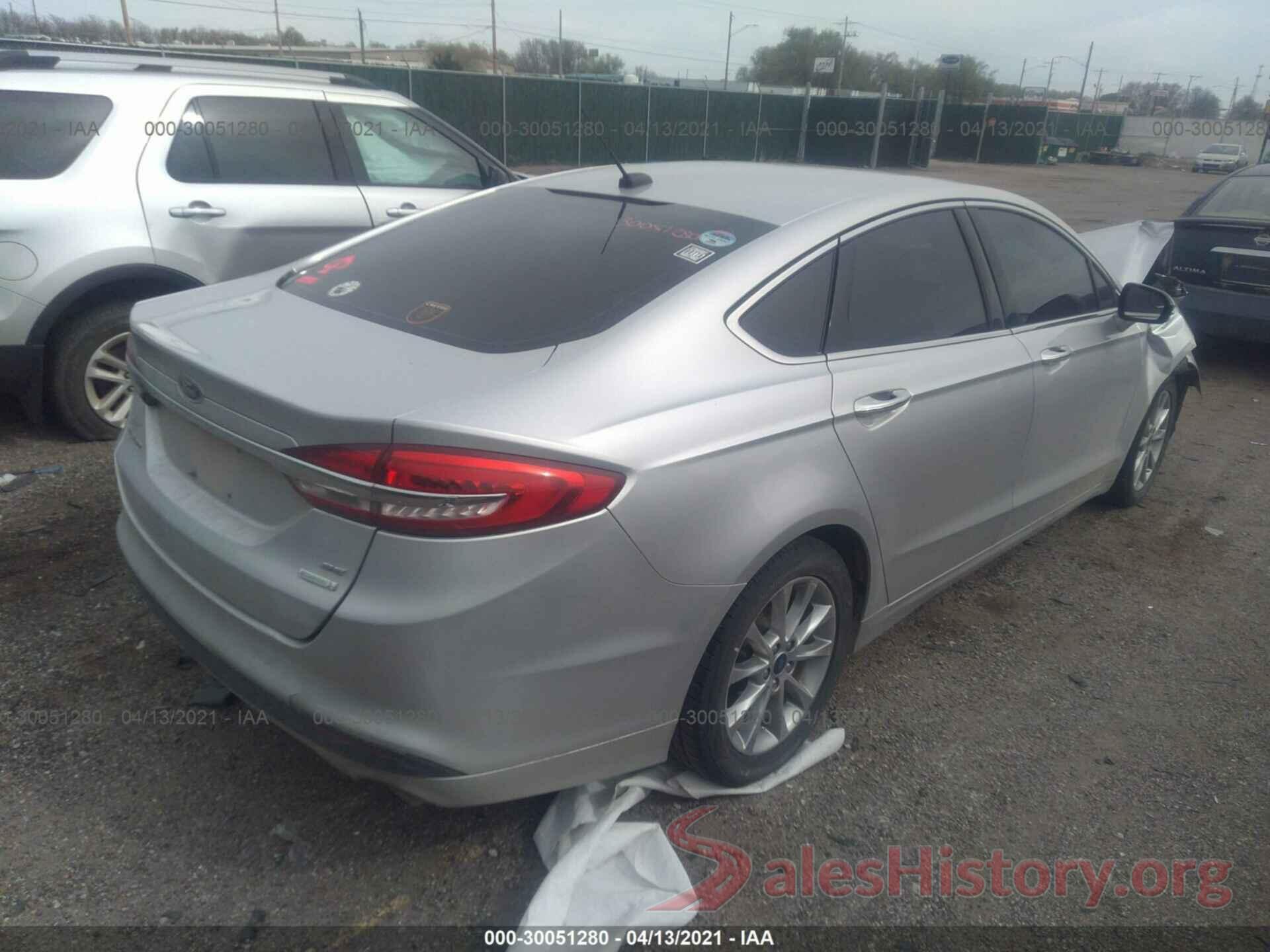 3FA6P0HD1HR124521 2017 FORD FUSION