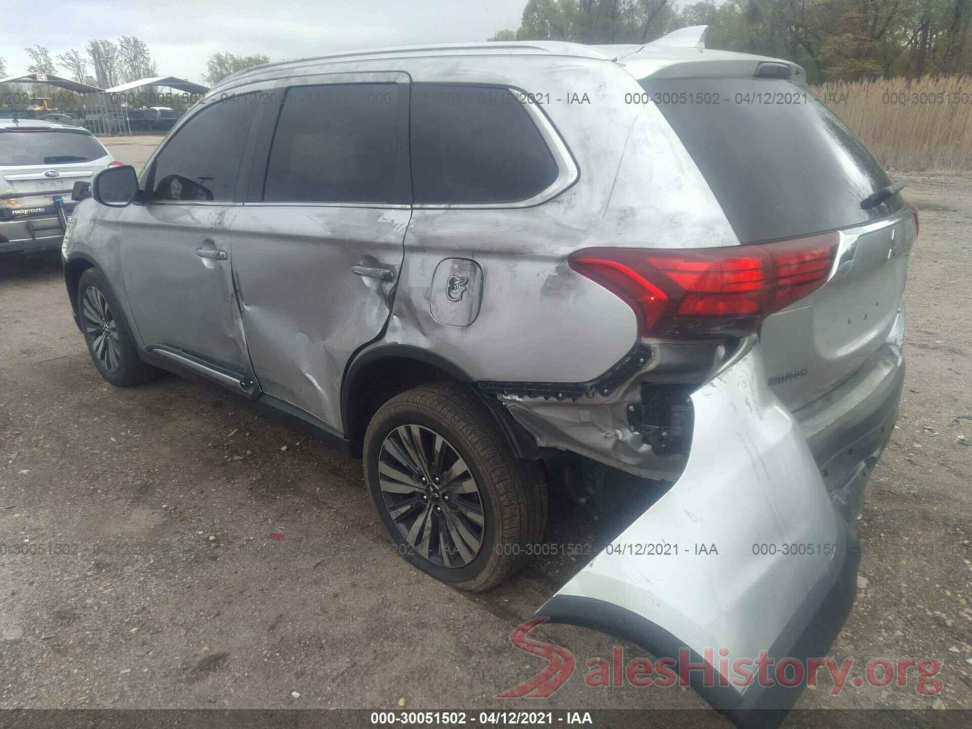 JA4AZ3A37KZ034854 2019 MITSUBISHI OUTLANDER