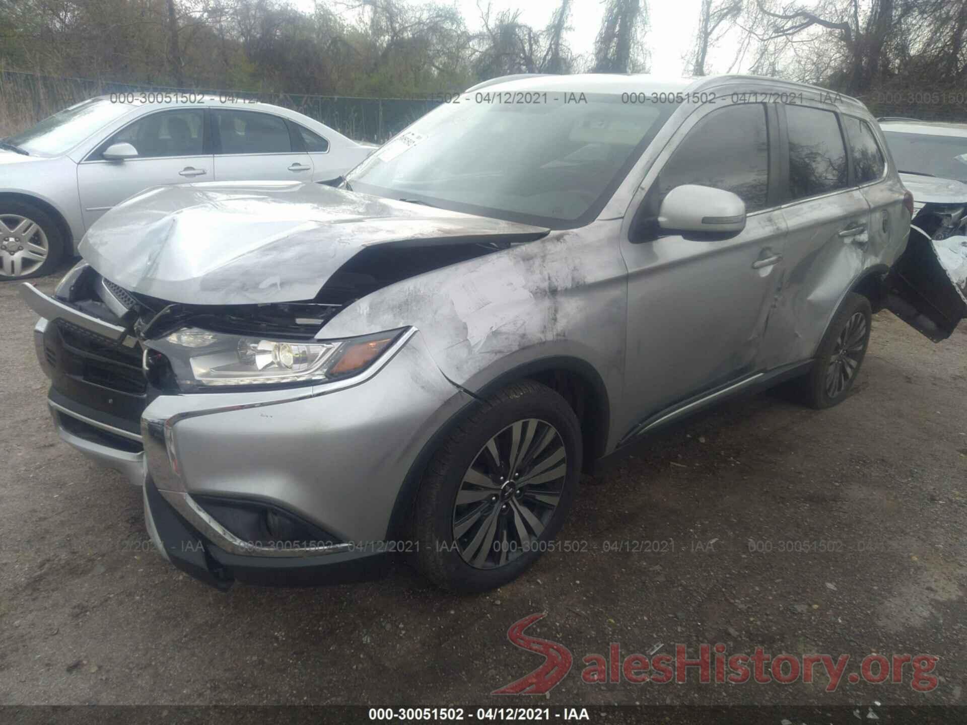 JA4AZ3A37KZ034854 2019 MITSUBISHI OUTLANDER