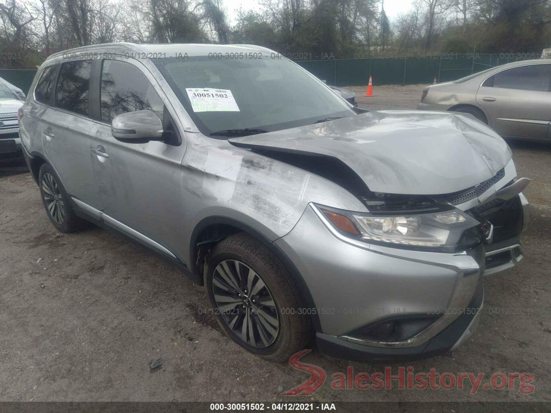 JA4AZ3A37KZ034854 2019 MITSUBISHI OUTLANDER