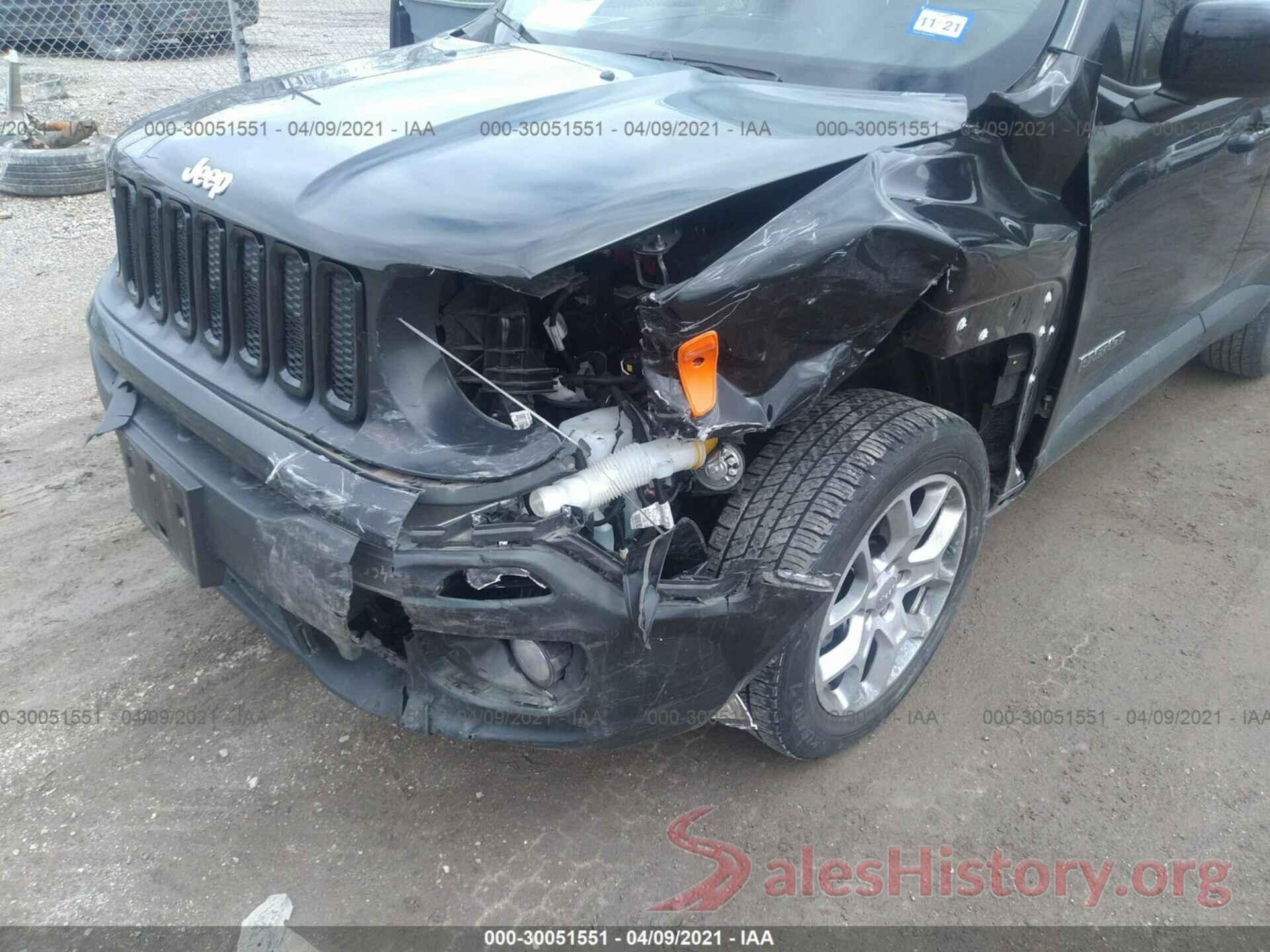 ZACCJABB5JPJ20674 2018 JEEP RENEGADE